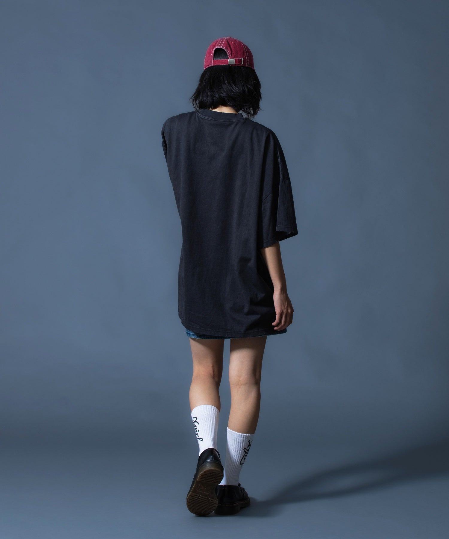 DISTRESSED BIG TEE DRESS