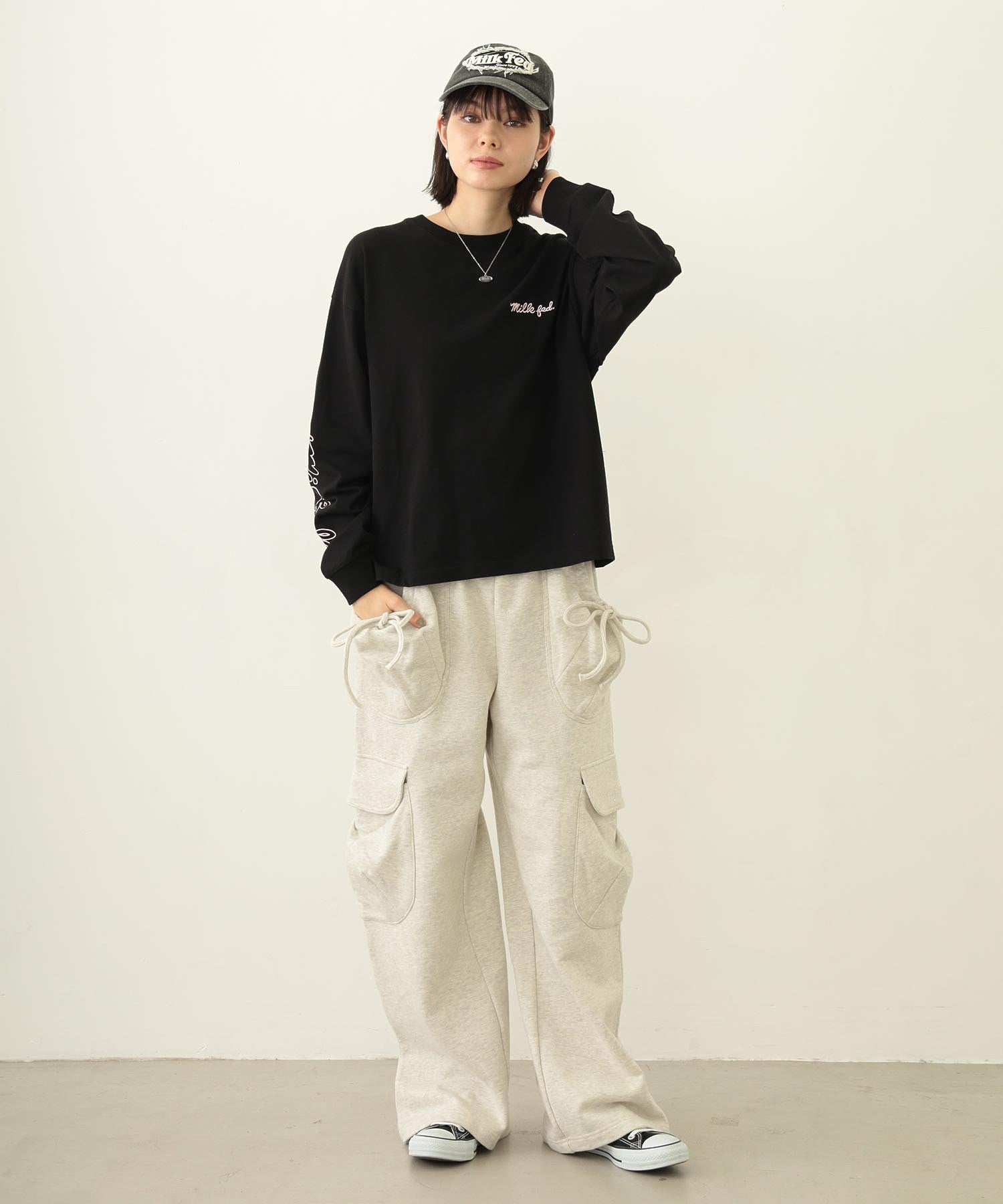 ICING LOGO WIDE L/S TEE