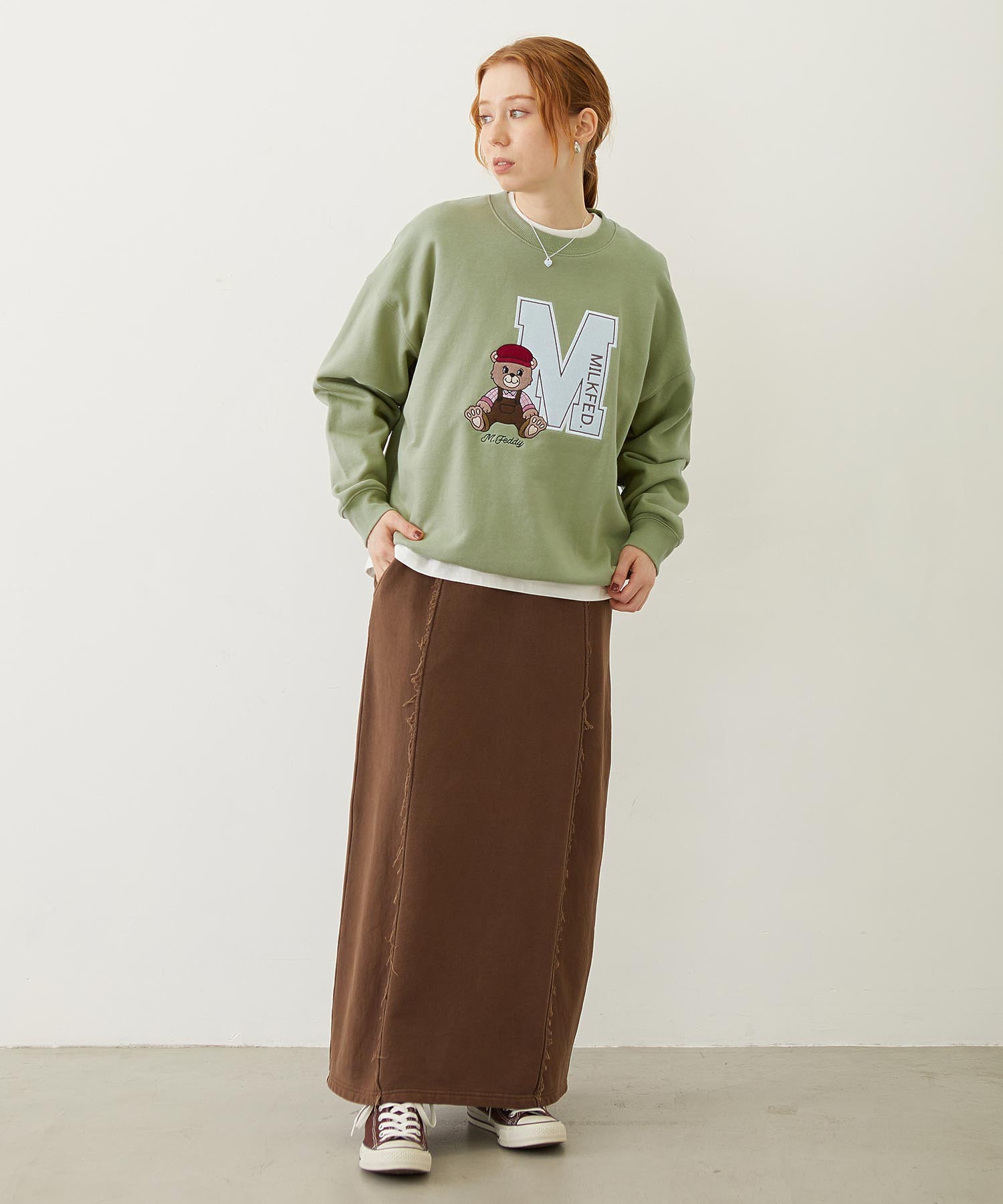 M.FEDDY EMBLEM SWEAT TOP