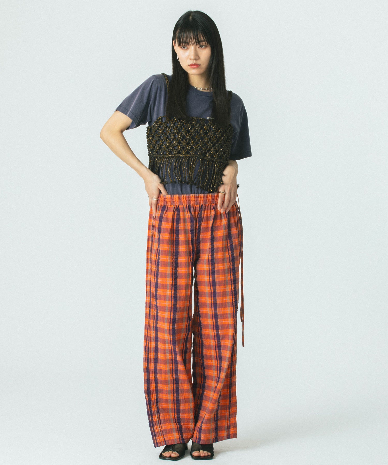 CHECK SUCKER EASY PANTS