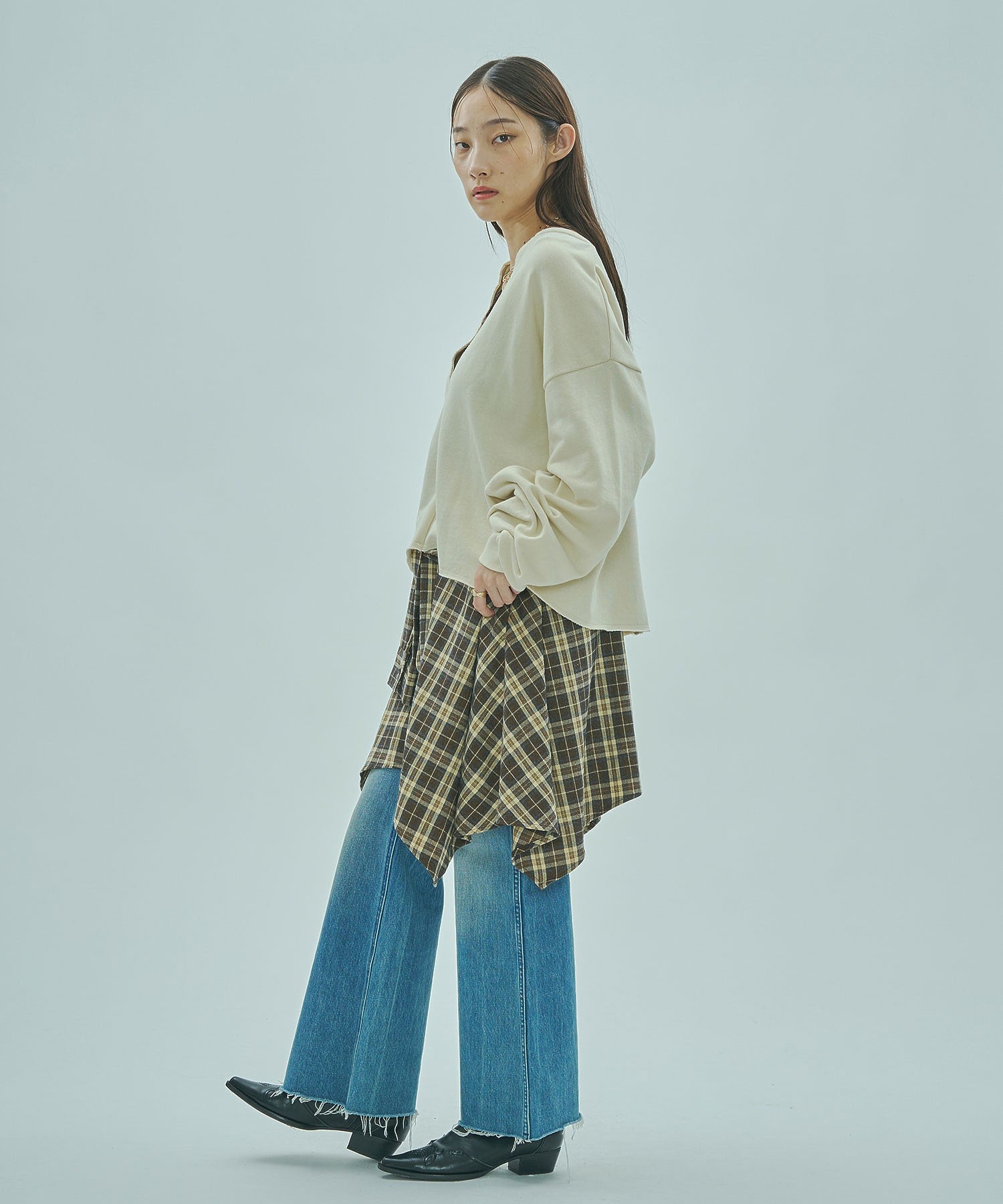 model:163cm 着用サイズ:ONE SIZE