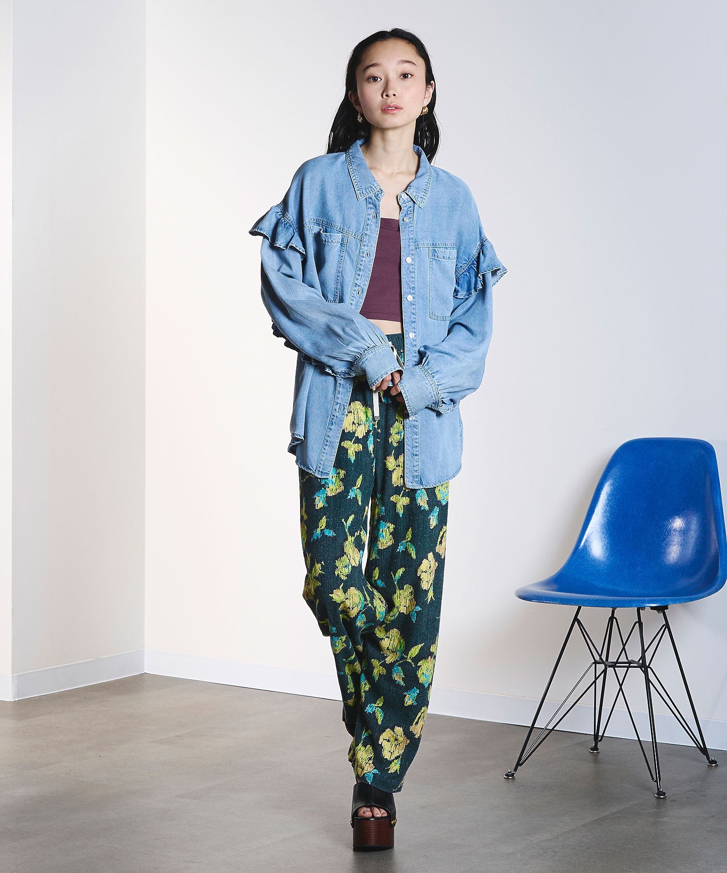 model:161cm 着用サイズ:ONE SIZE