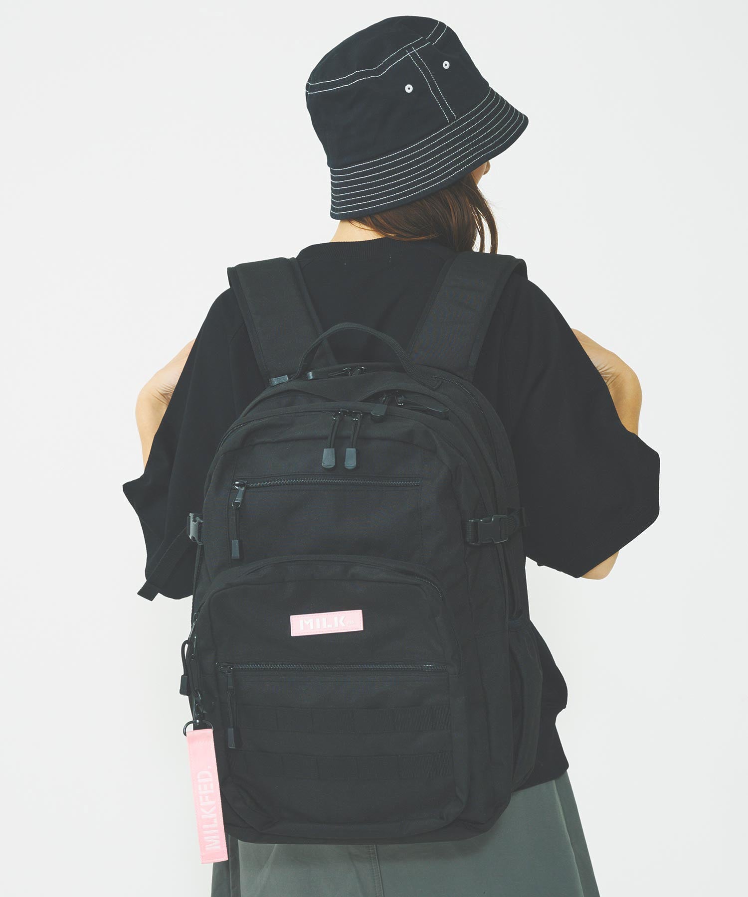 ACTIVE DOUBLE POCKET MOLLE BACKPACK MILKFED.