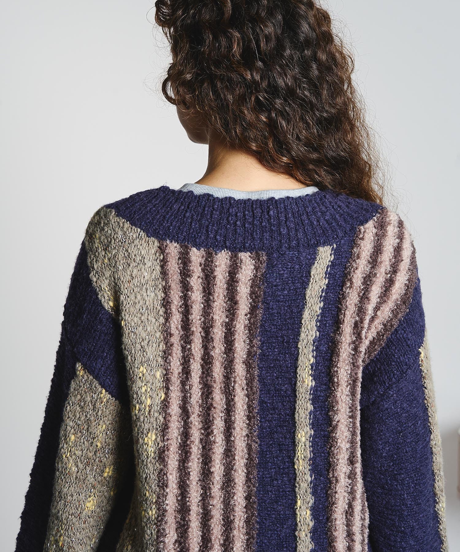 MIX KNIT PULLOVER
