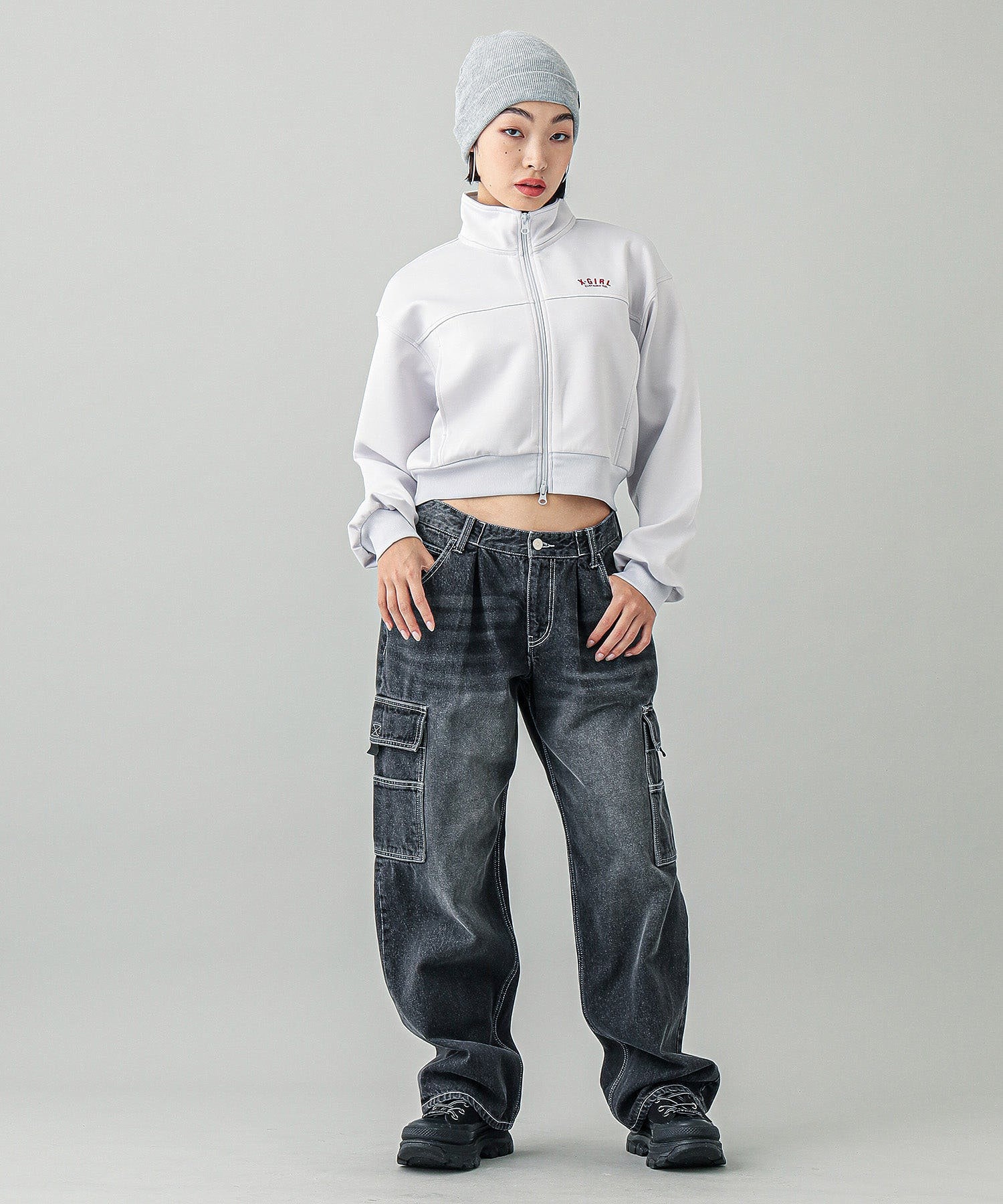 model　H:161cm 着用サイズ:M