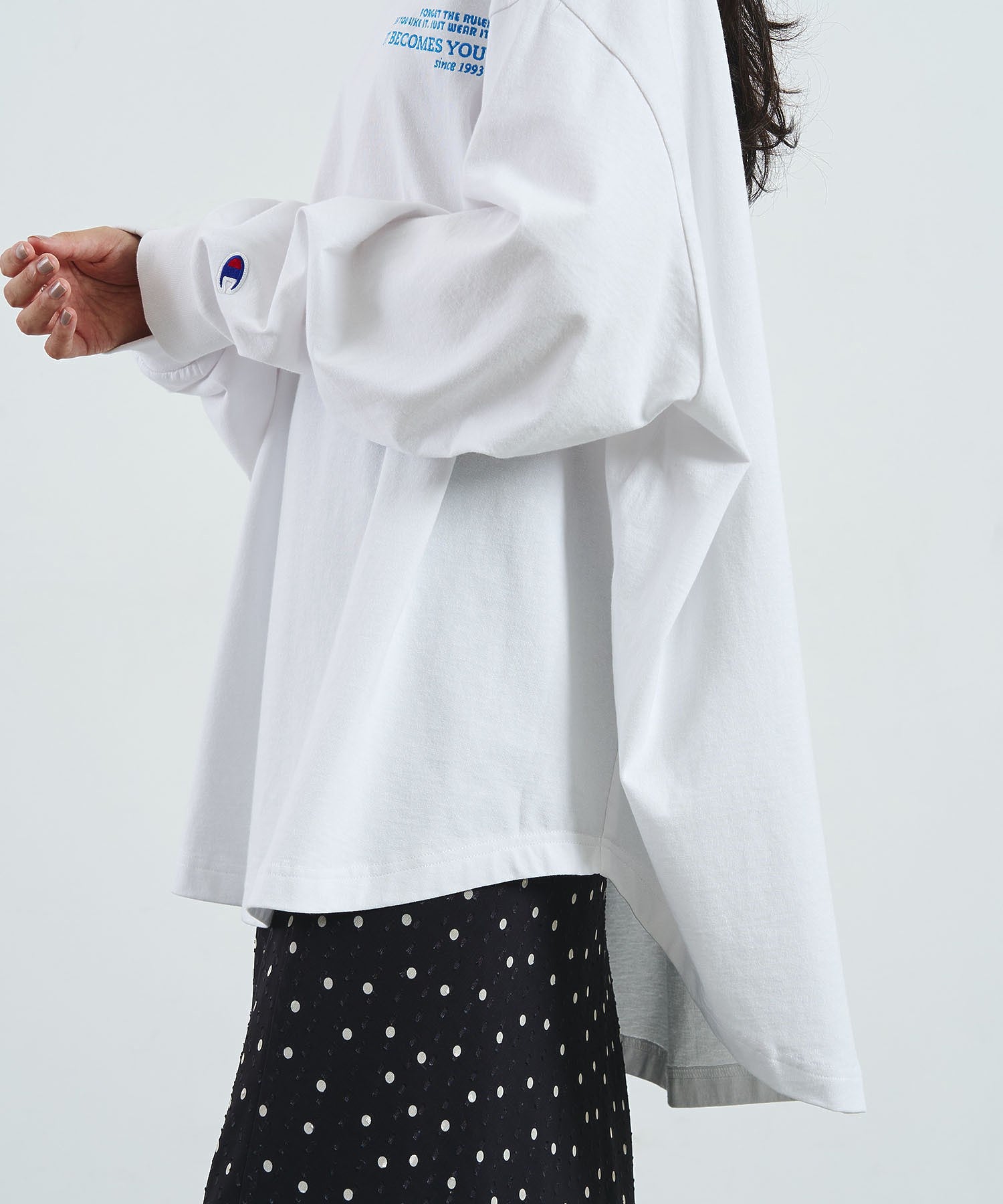 【Champion別注】SUPER BIG L/S TEE