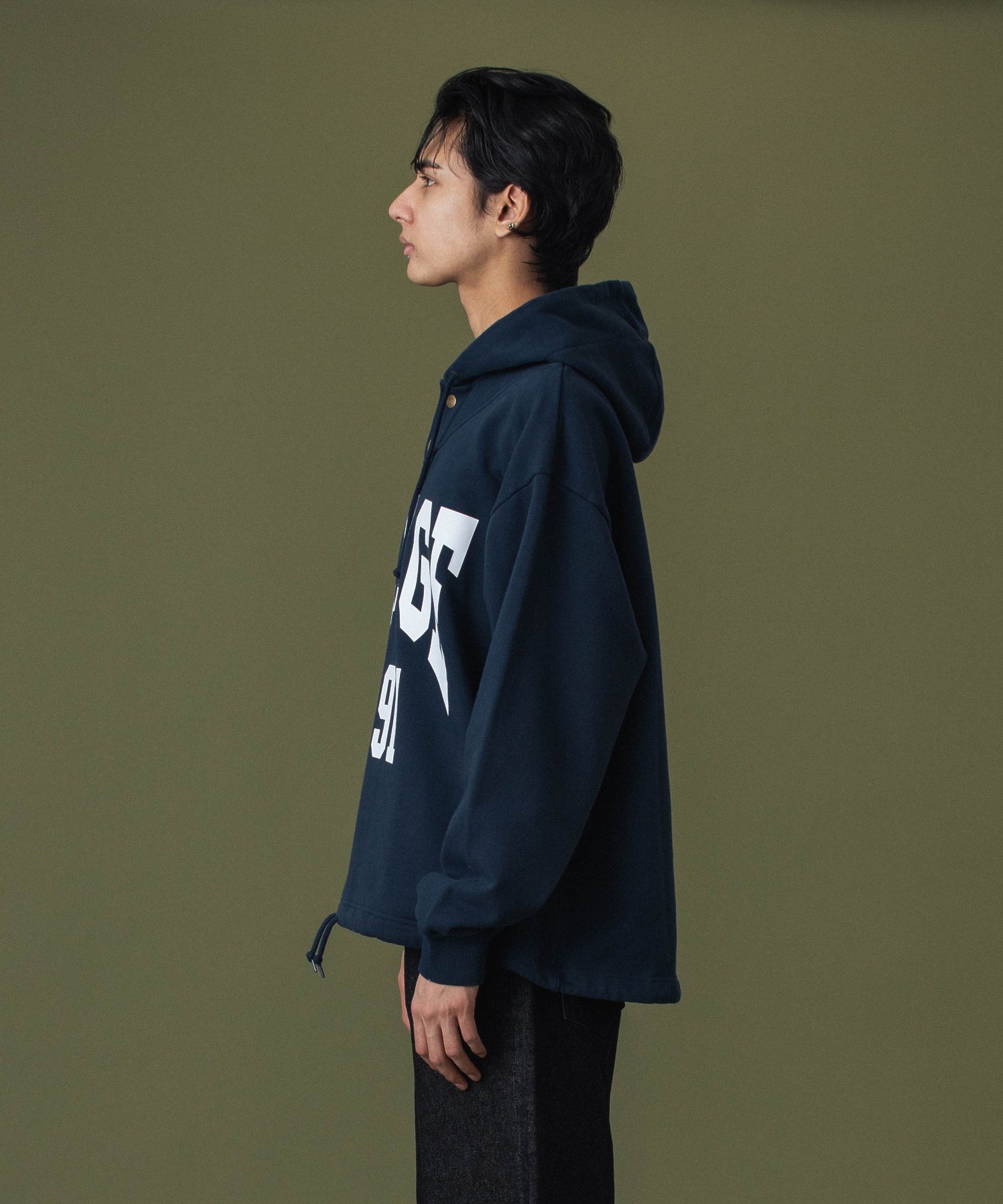 DEFORMATION HOODED SWEATSHIRT