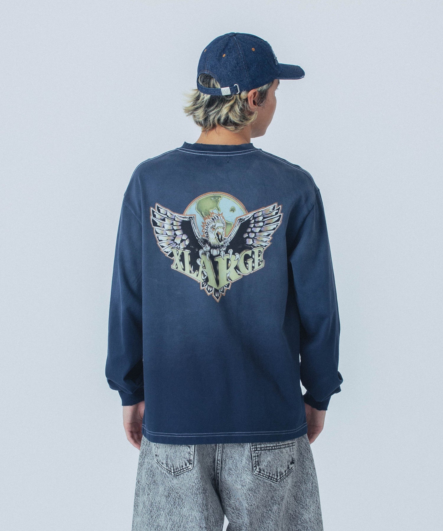 EAGLE WINGS TO THE WORLD L/S TEE