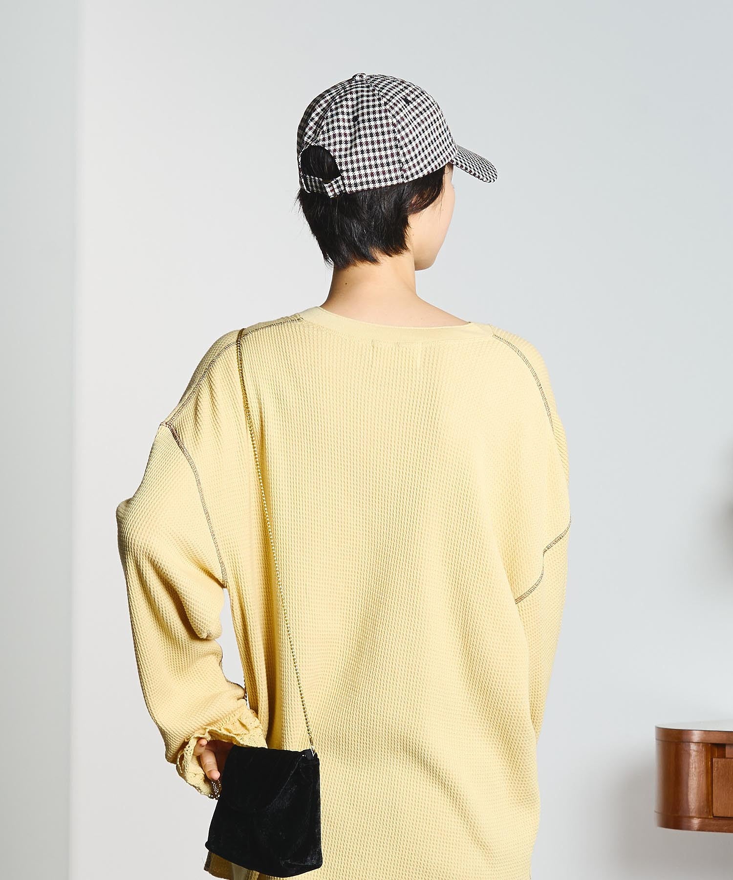 CREOLME/CHECK PATTERN CAP