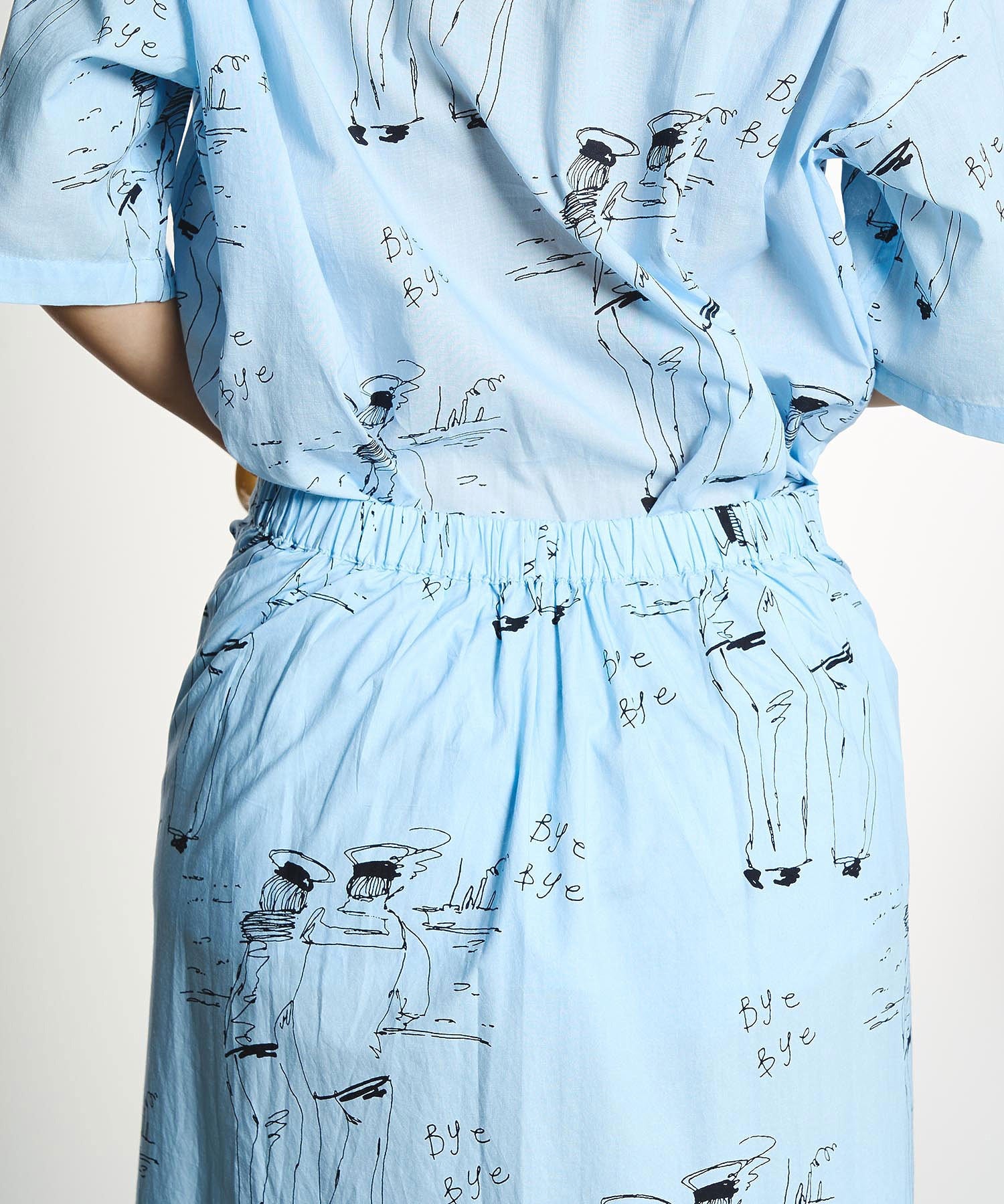 【ROSE BUD別注】INDIA IS BEAUTIFUL/PRINTED SKIRT