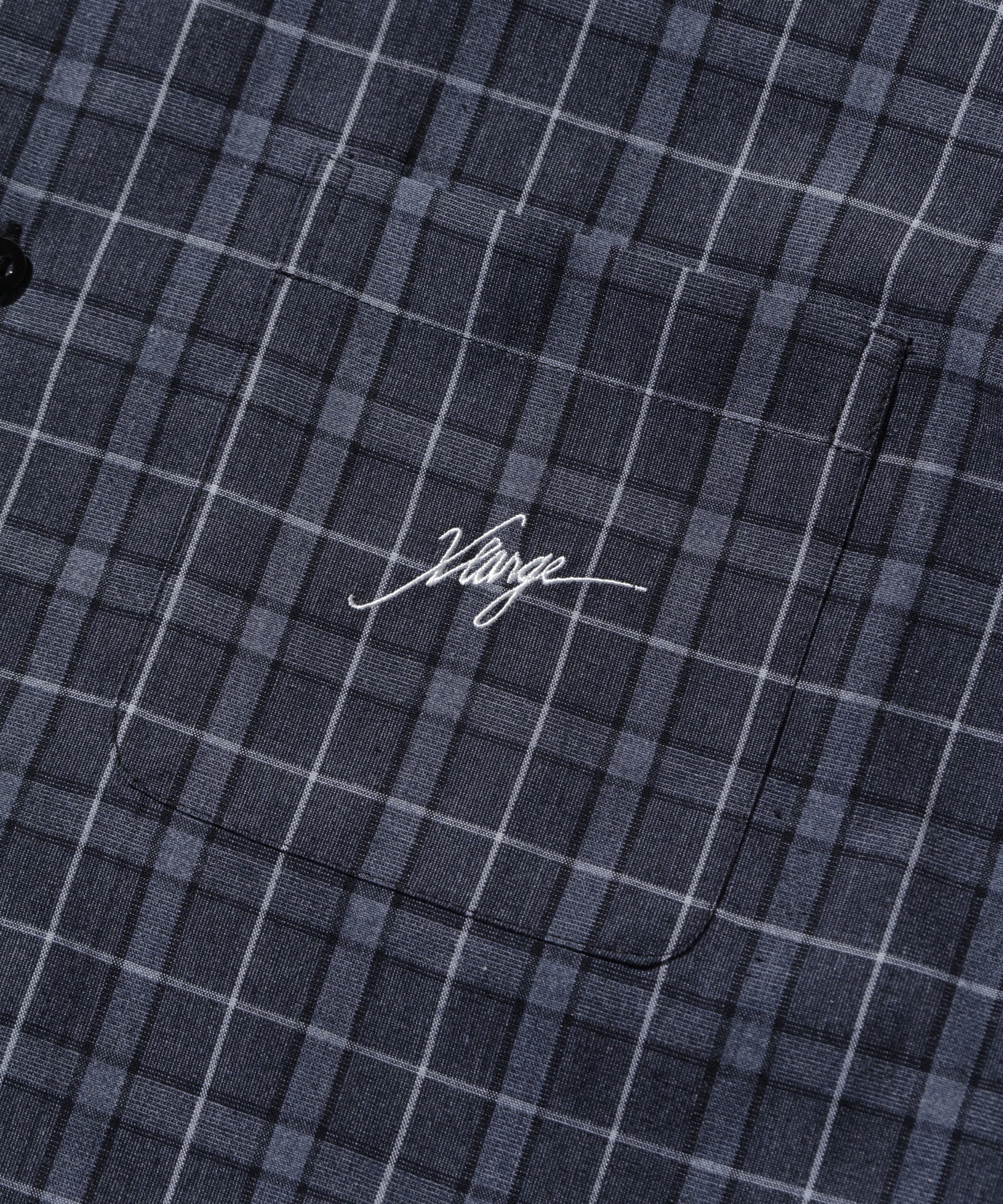 MELANGE PLAID S/S SHIRT