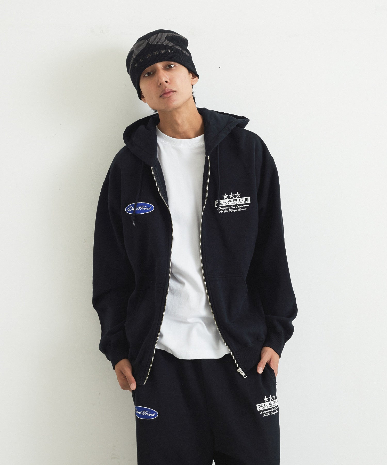 MODEL身長：183cm / 着用サイズ：Lサイズ