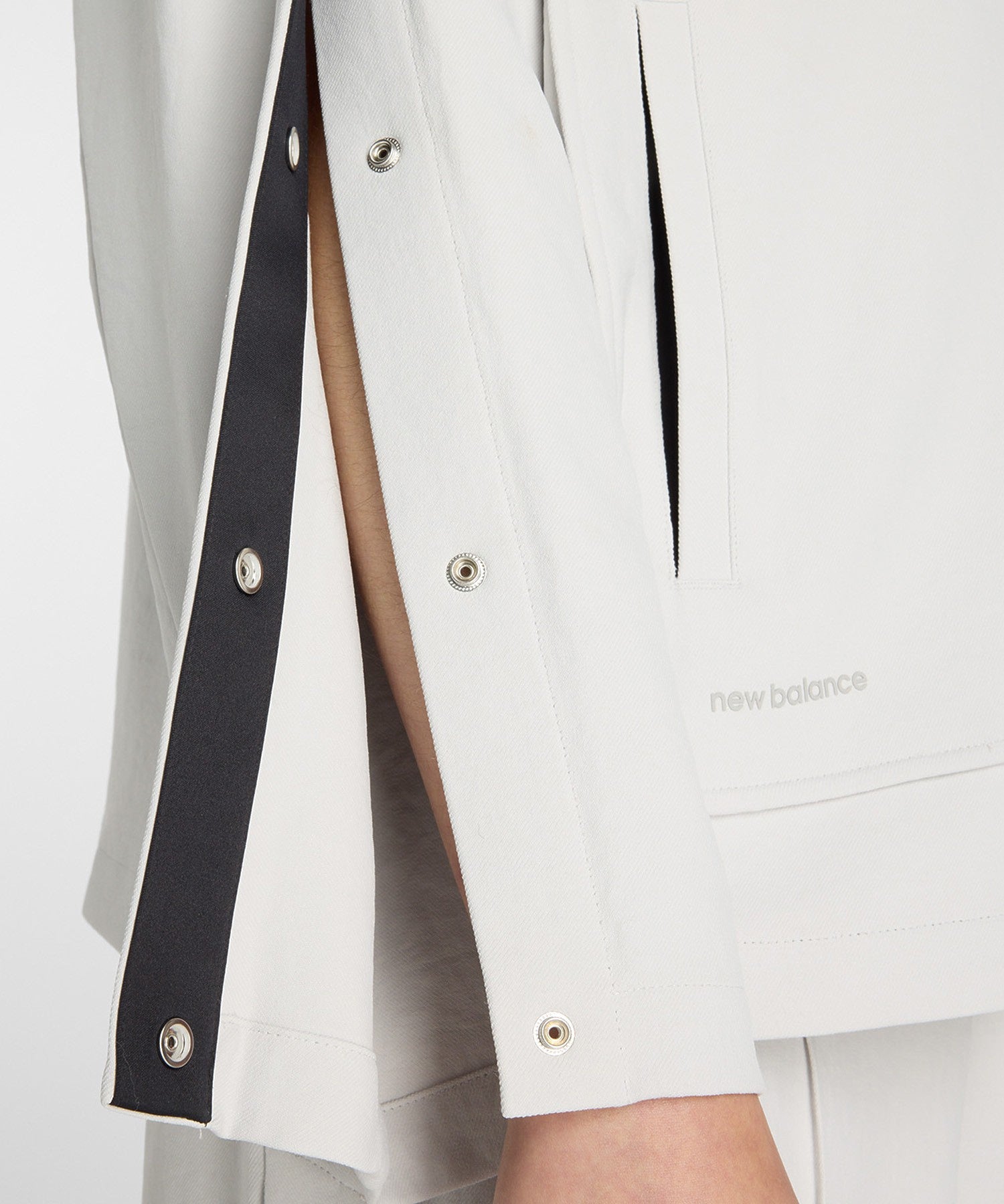 NEW BALANCE/ニューバランス/W NB Grey NOCOLLAR JACKET WJ61784L