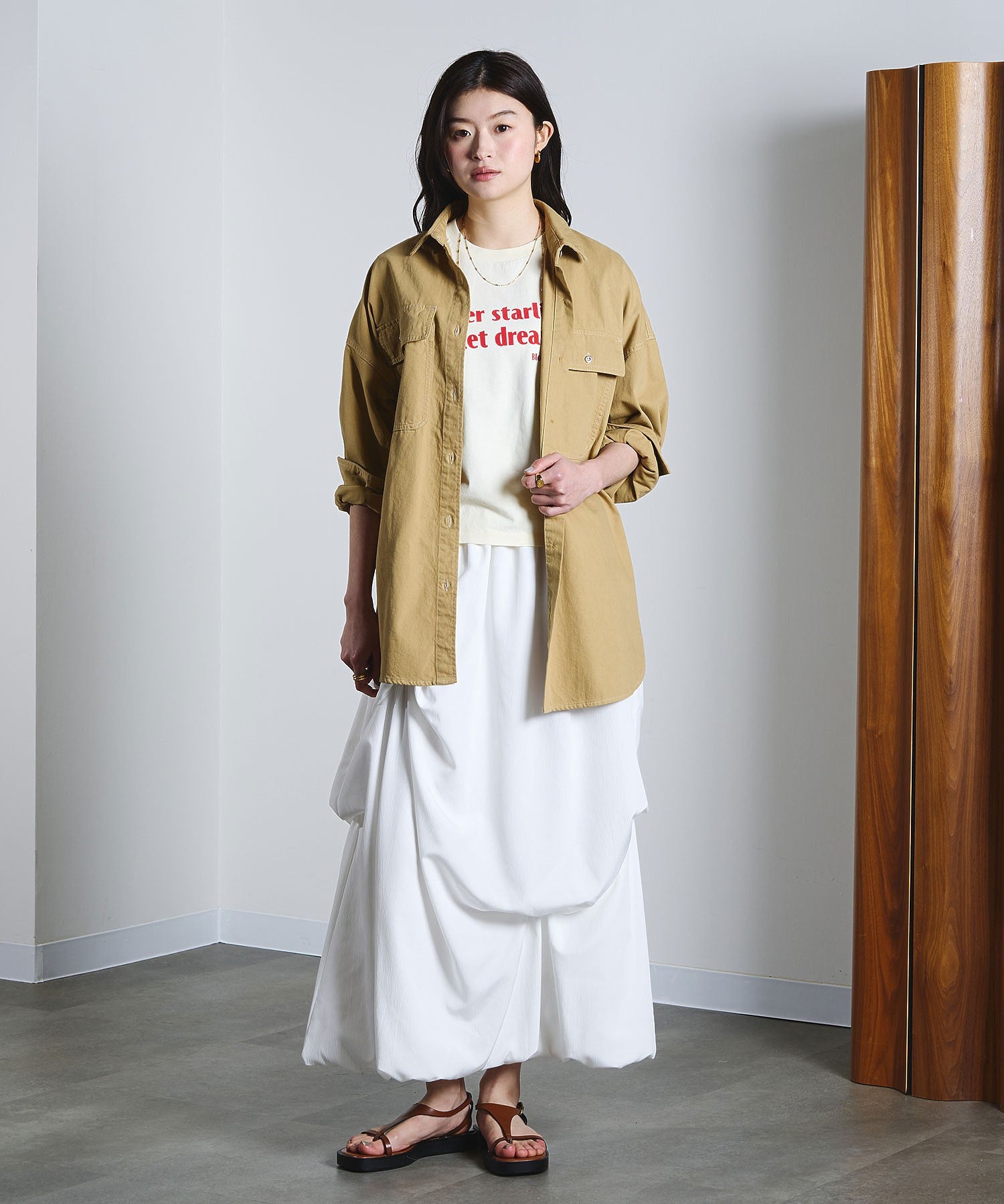 model:171cm 着用サイズ:ONE SIZE