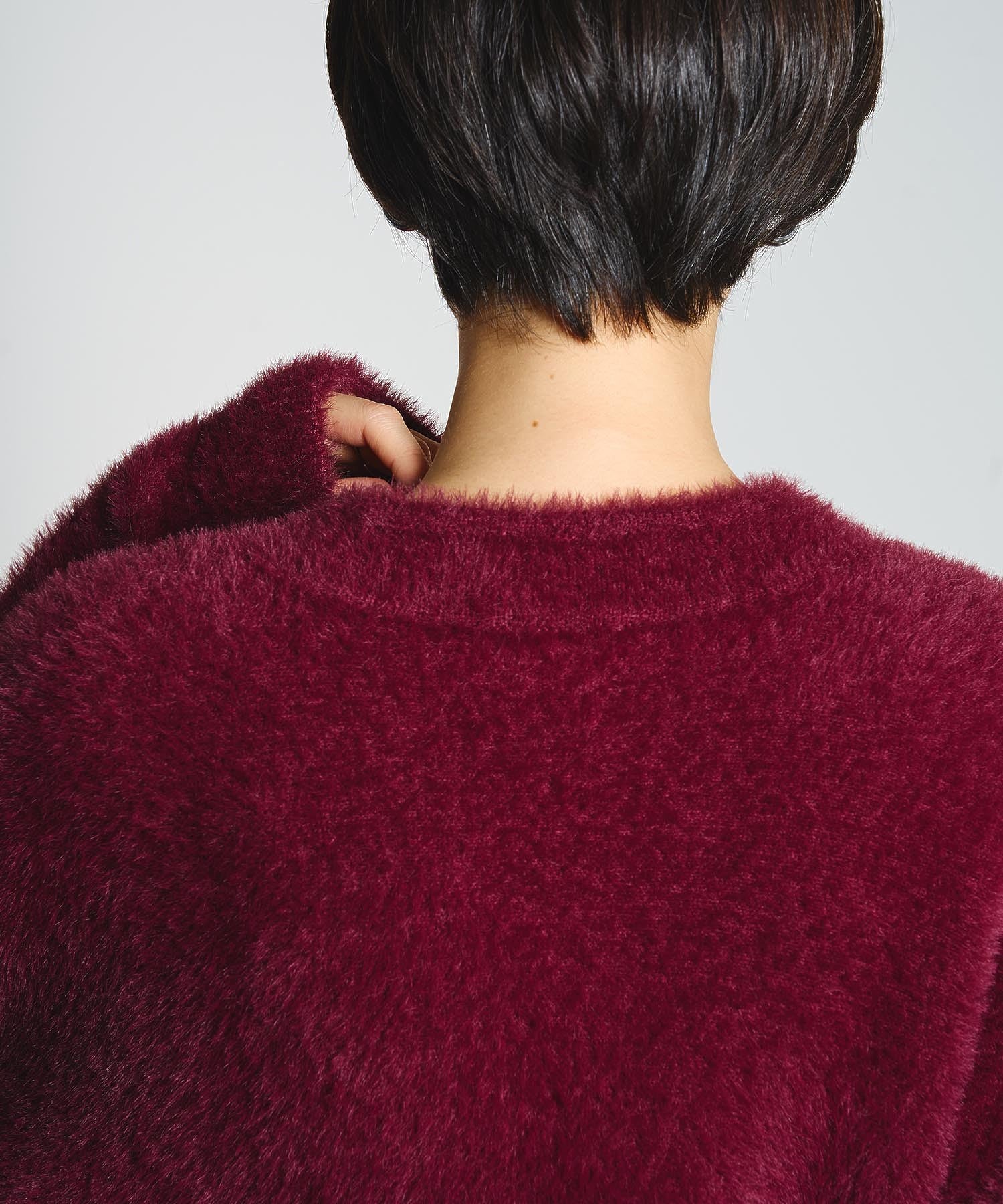 GENE HEAVENS/COTTON PEARL BUTTON CARDIGAN