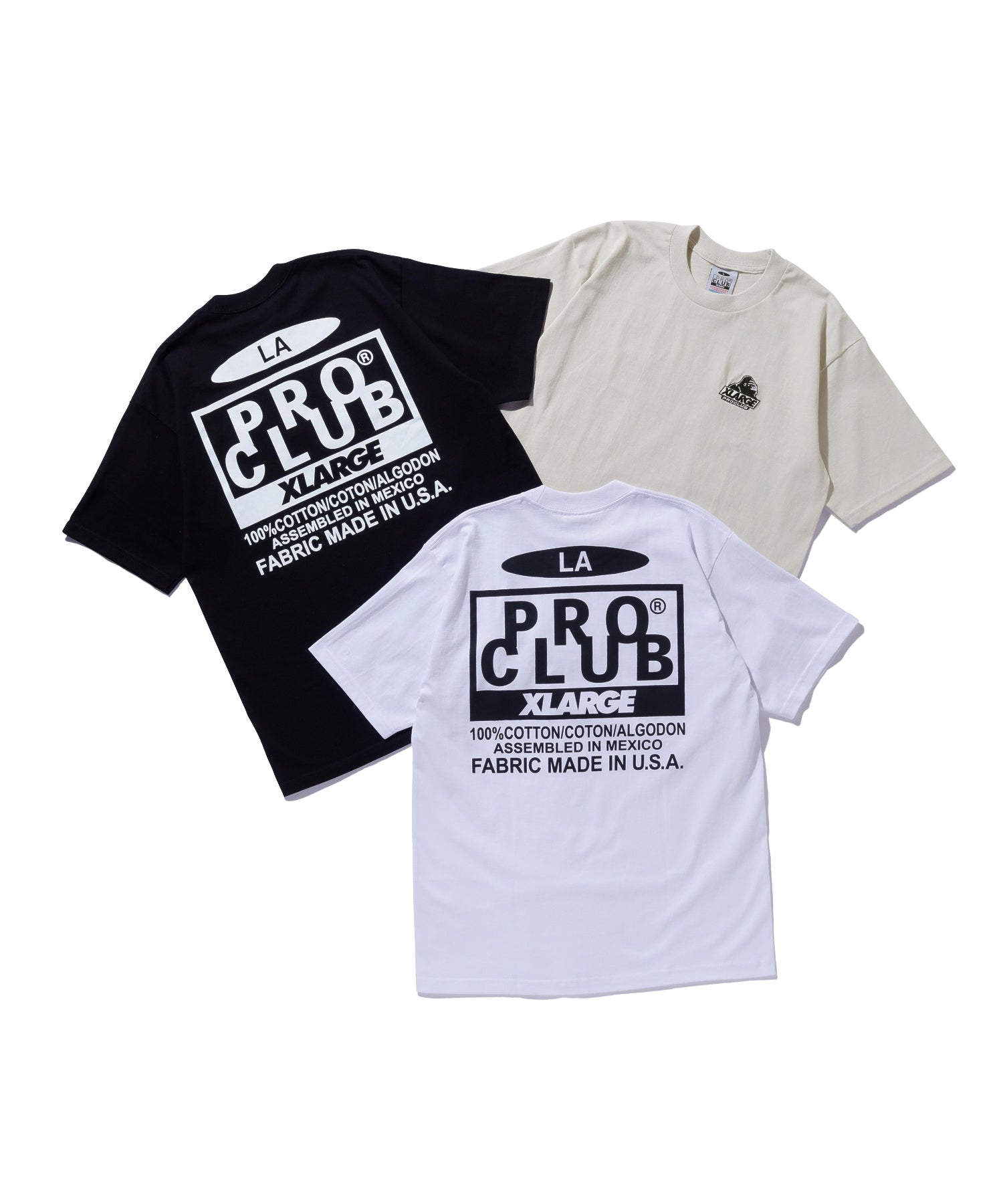 XLARGE×PROCLUB HEAVY WEIGHT S/S TEE