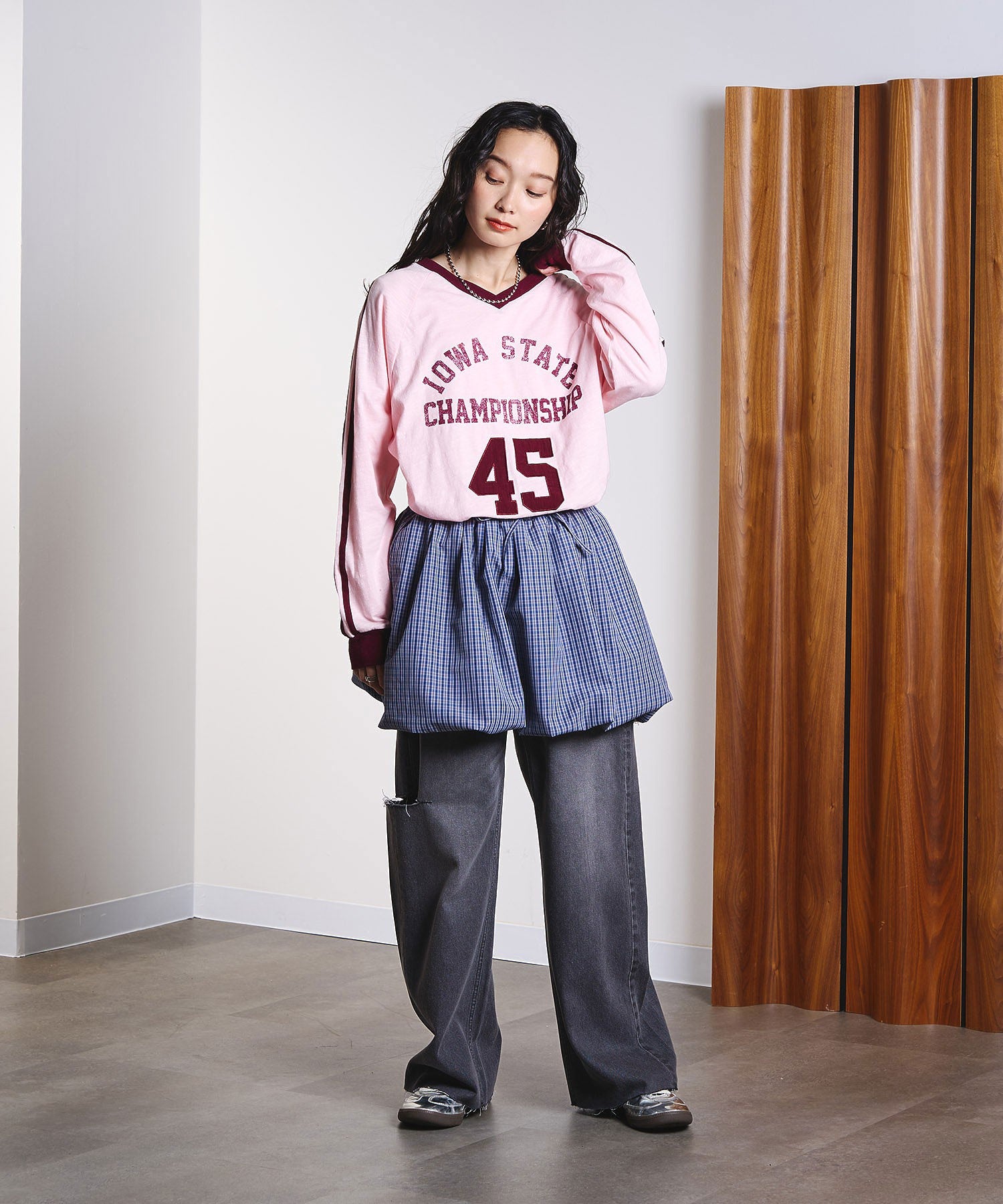 model:161cm 着用サイズ:ONE SIZE