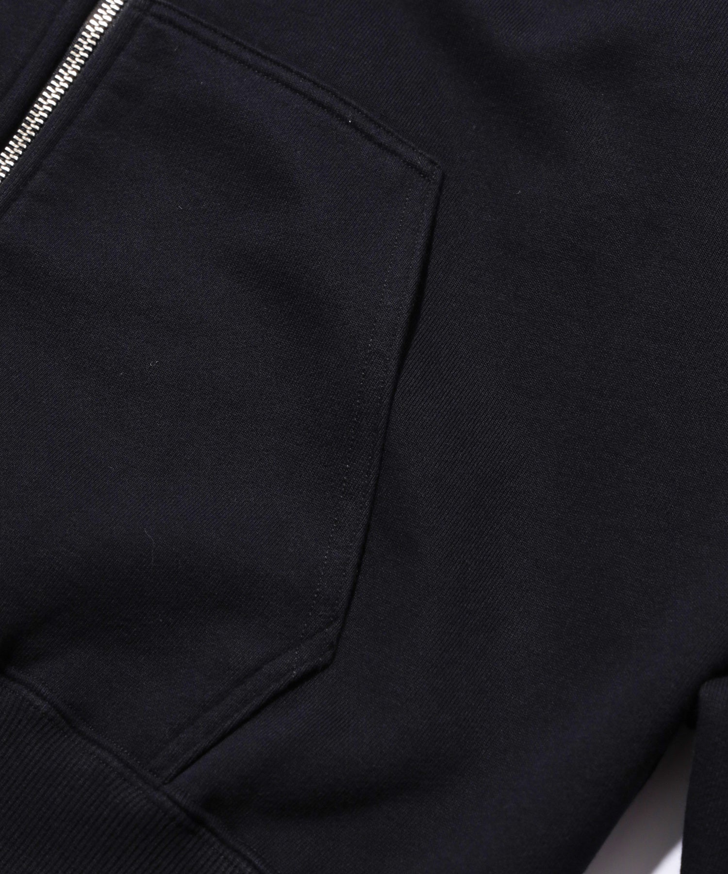 MULTI EMBLEM ZIP UP HOODED SWEATSHIRT