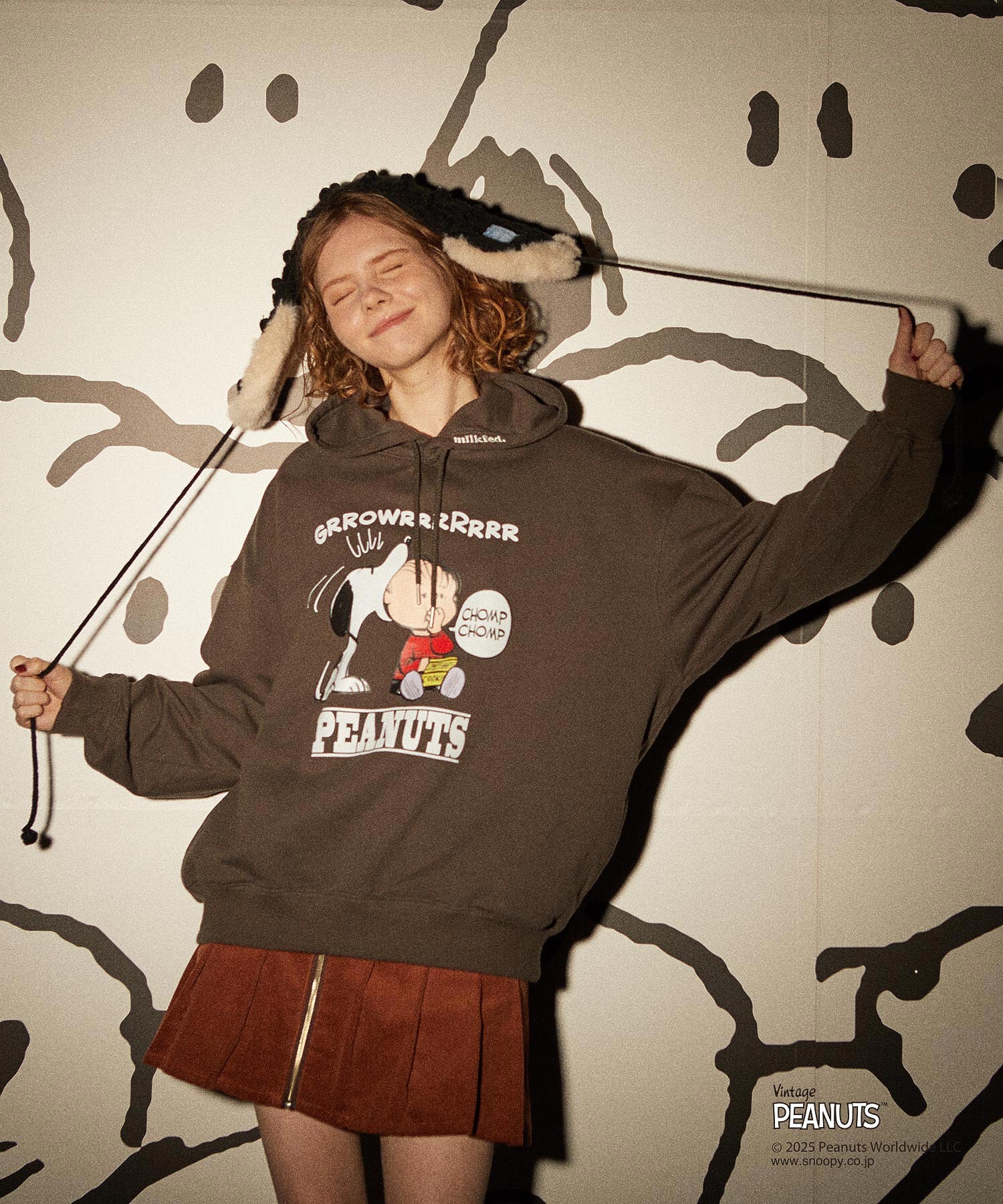 MILKFED. × PEANUTS HOODIE