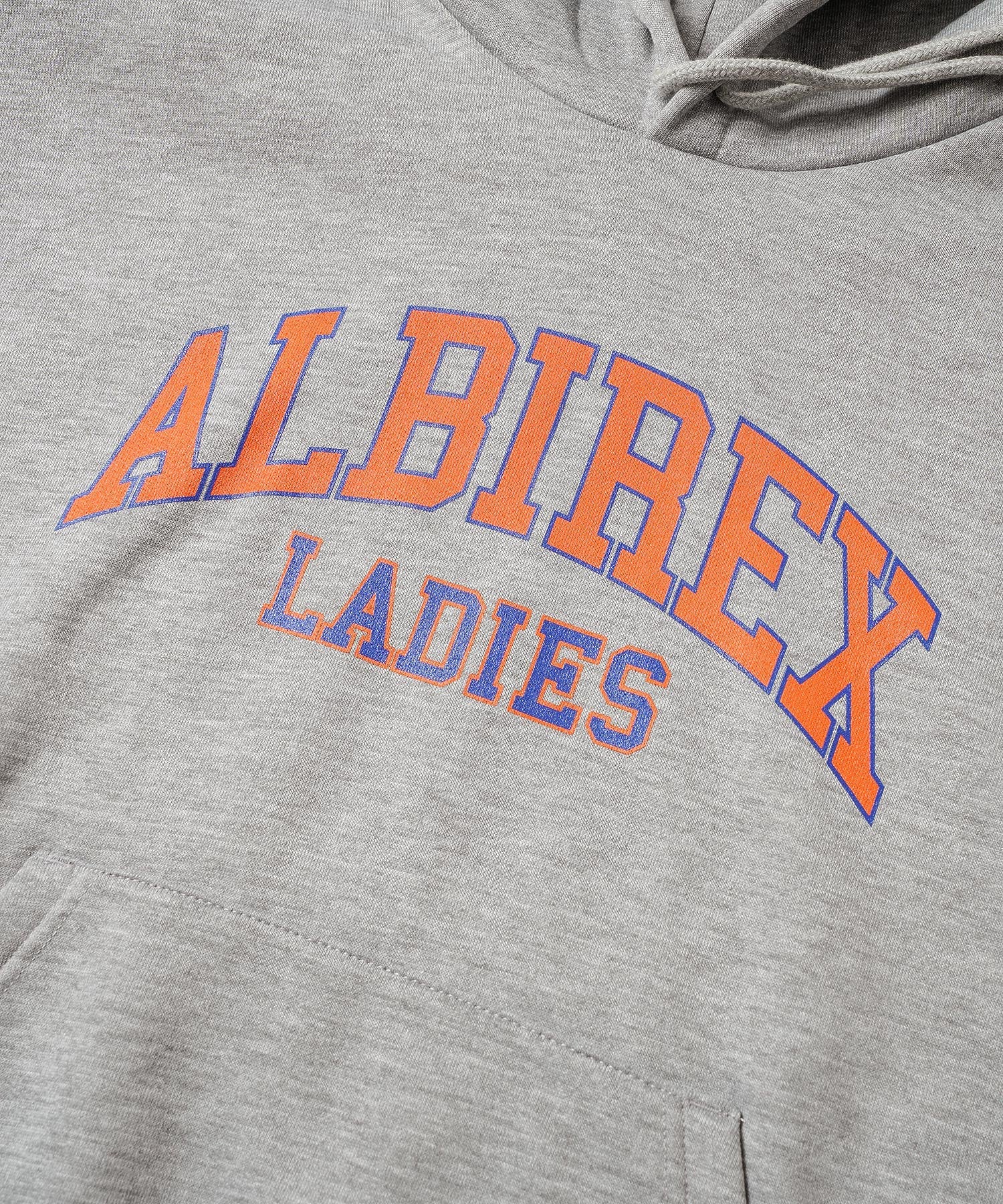 WEリーグ|ALB L COLLEGE LOGO SWEAT HOODIE/アルビレックス新潟レディース/ALBIREX カレッジロゴスウェットパーカー