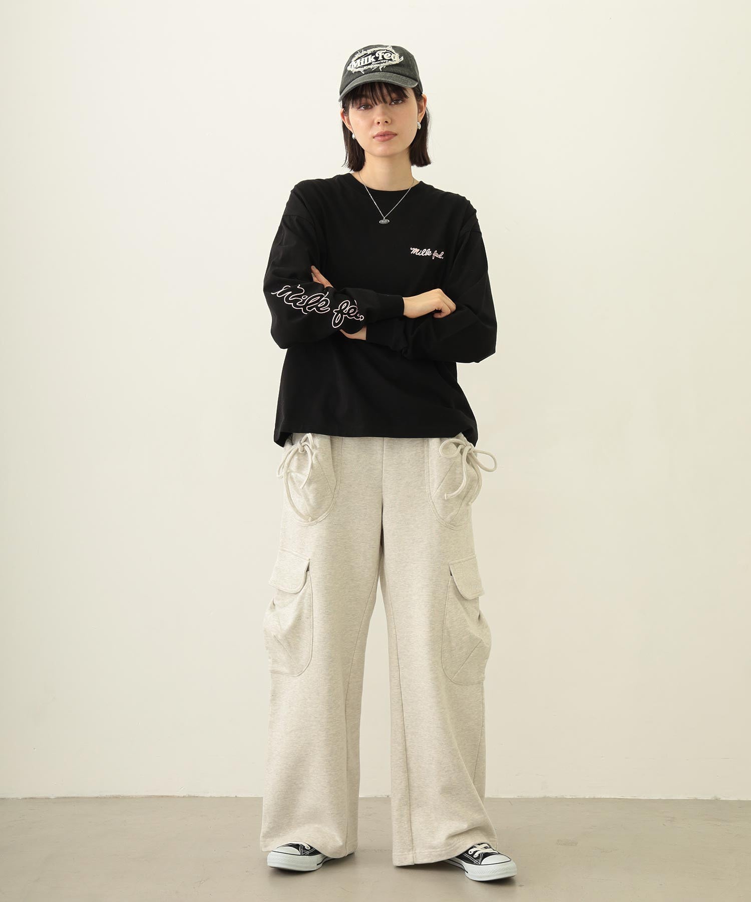 ICING LOGO WIDE L/S TEE