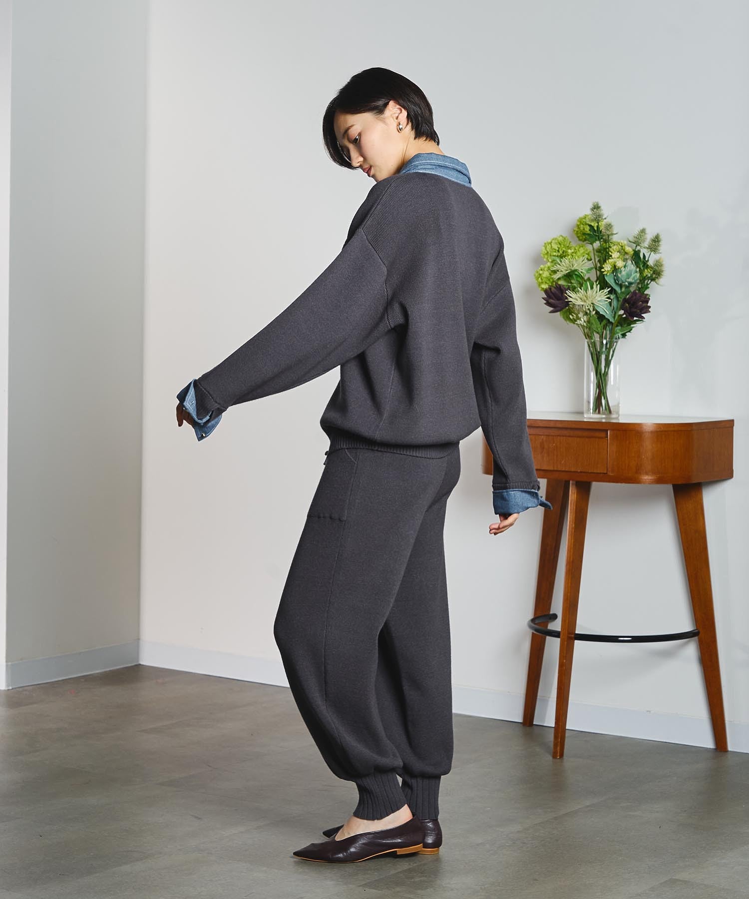 GENE HEAVENS/KNIT JOGGER PANTS