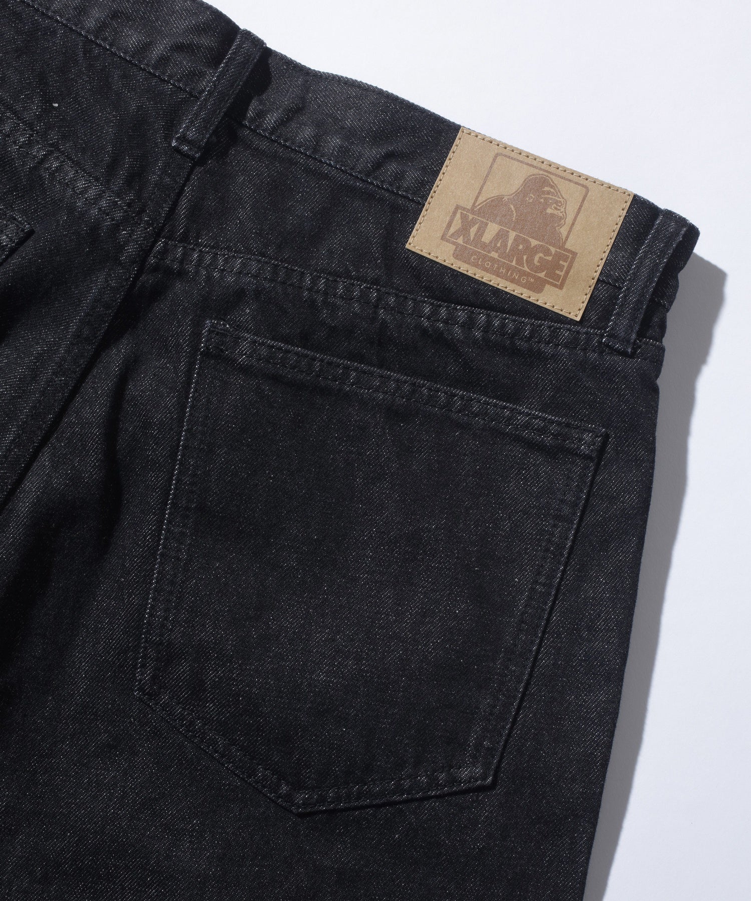 EMB DENIM PANTS