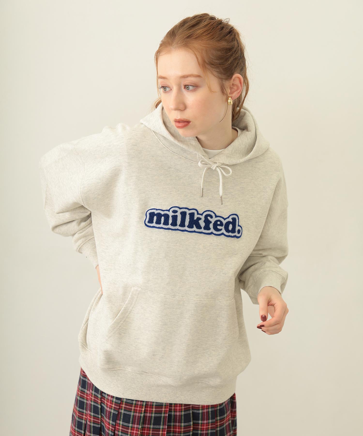 COOPER LOGO WIDE SWEAT HOODIE