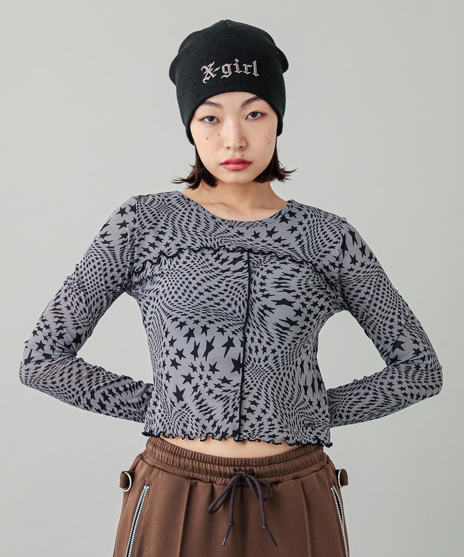 model　H:161cm 着用サイズ:M