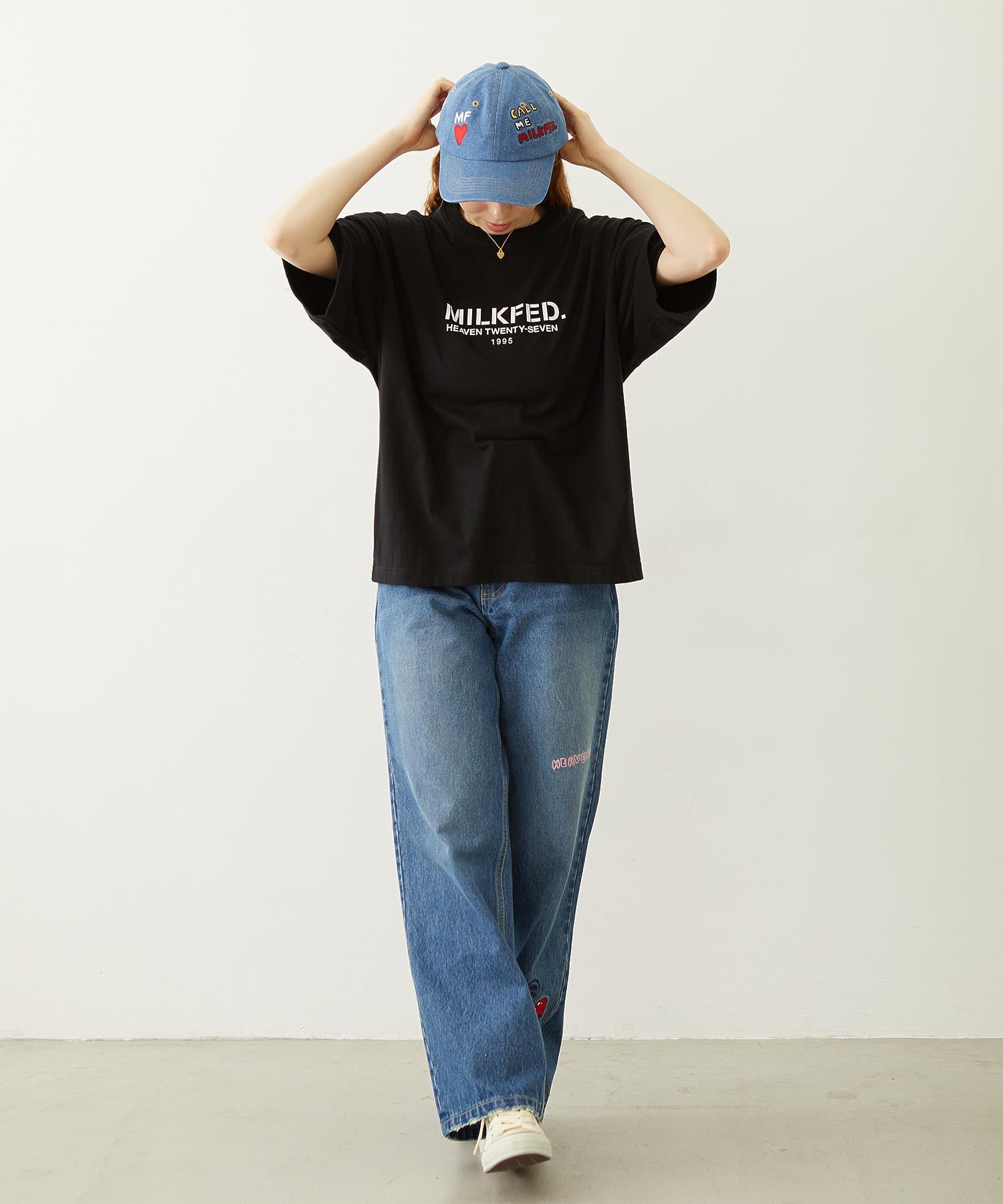 STENCIL LOGO WIDE S/S TEE