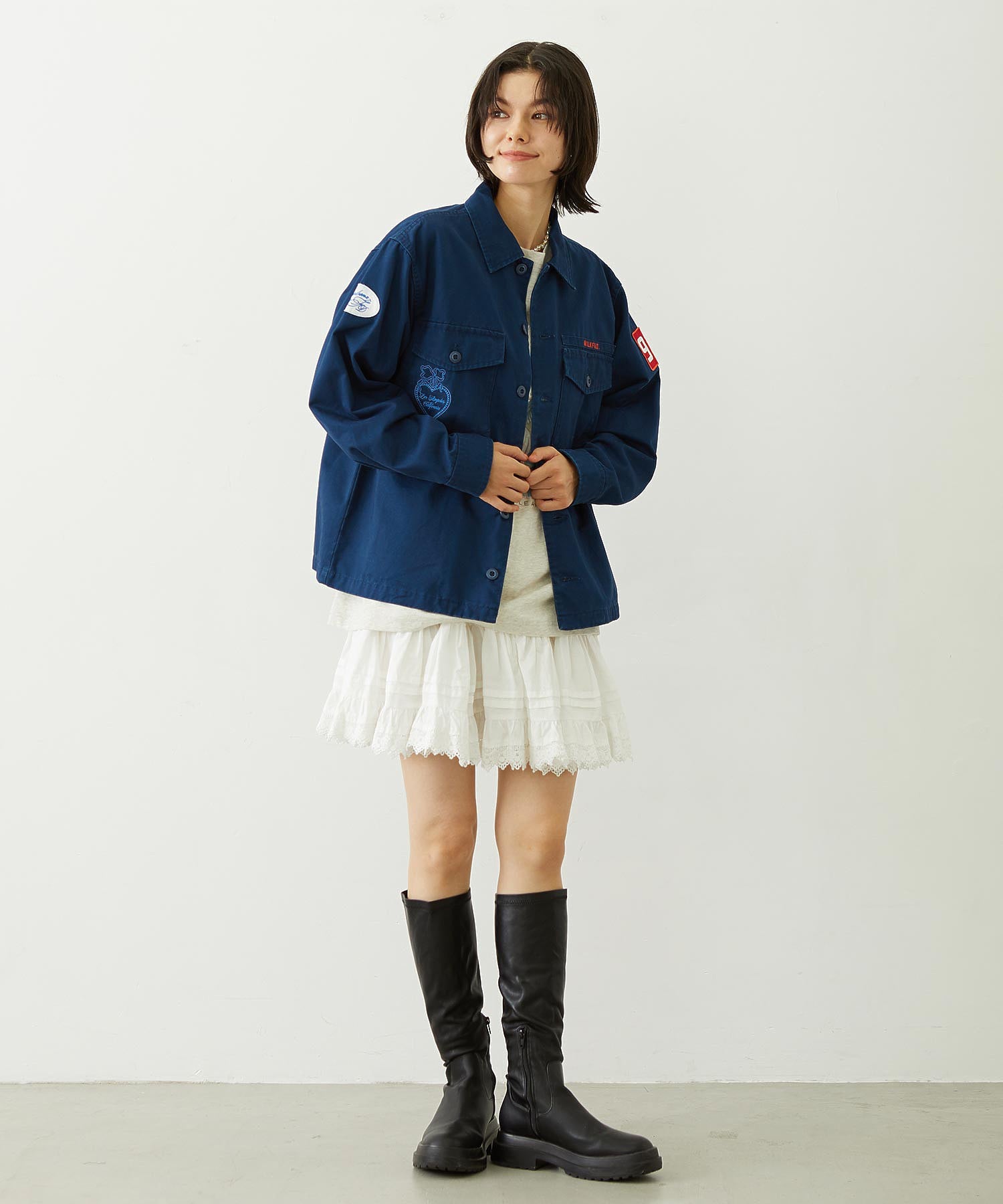 PATCHED UTILITY SHIRT