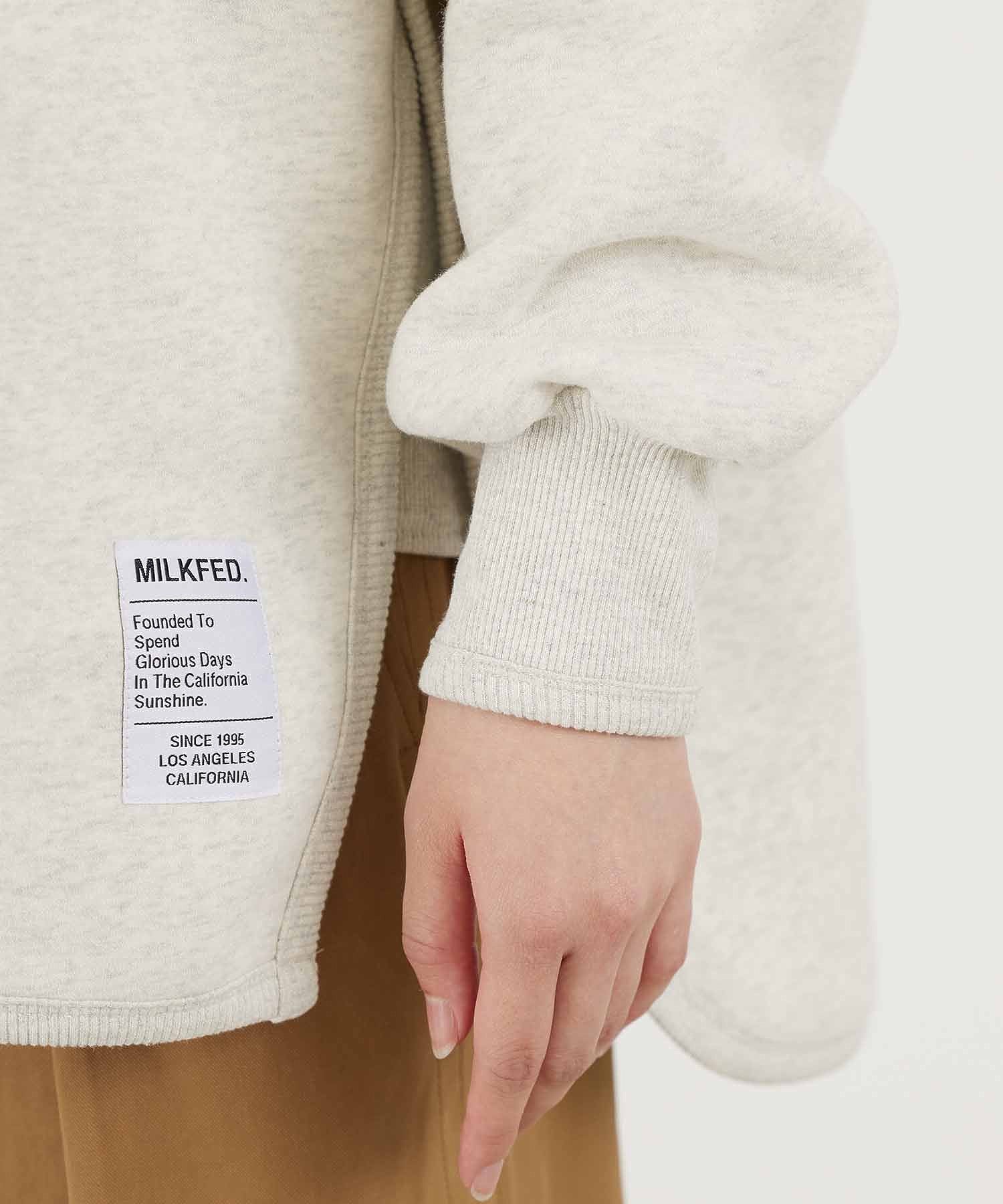 SIDE SLIT SWEAT HOODIE MILKFED.