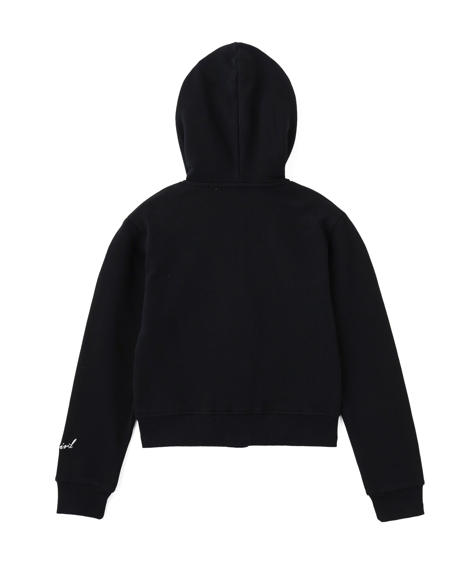 DOUBLE COLLAR ZIP UP SWEAT HOODIE