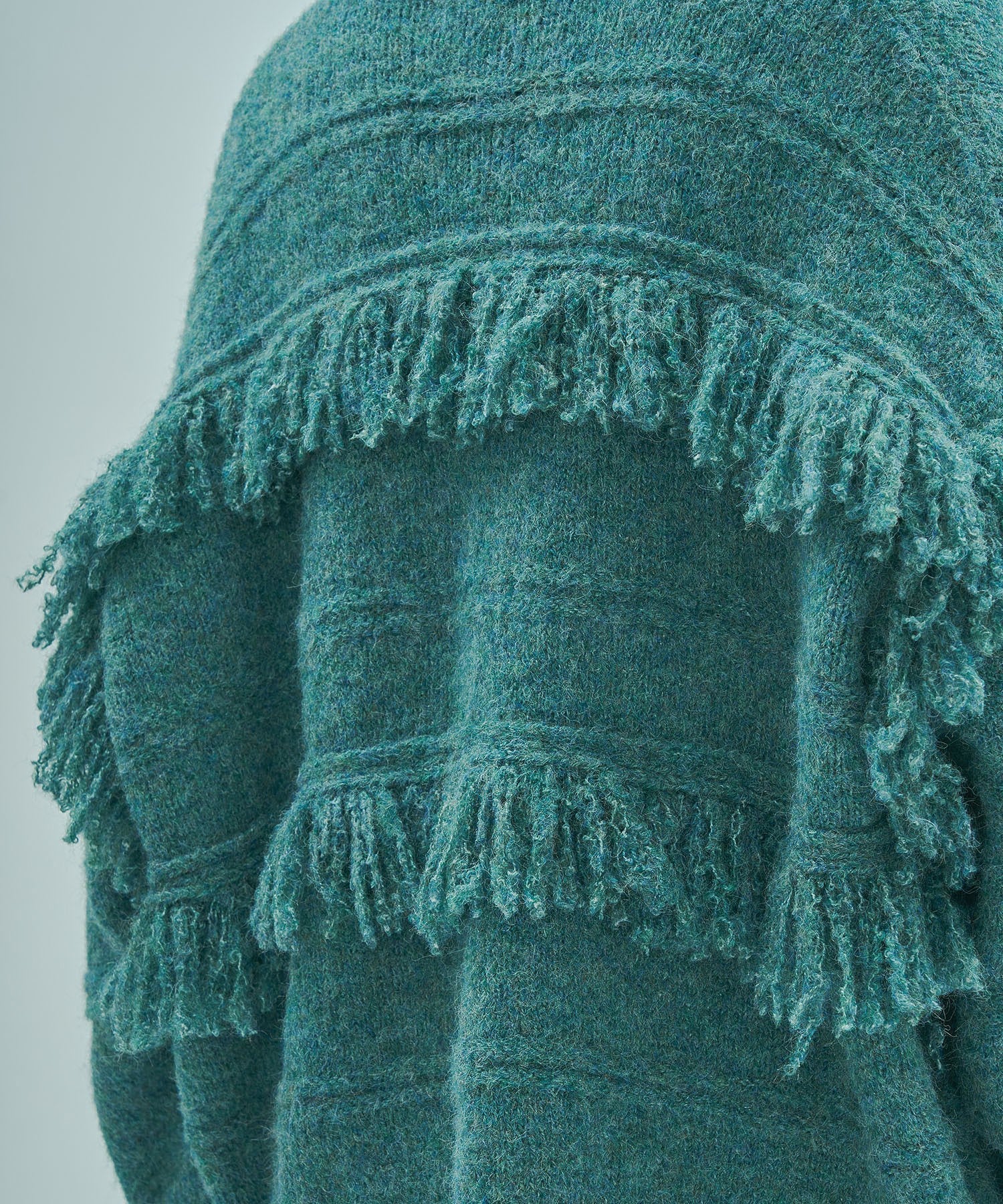 FRINGE KNIT CARDIGAN