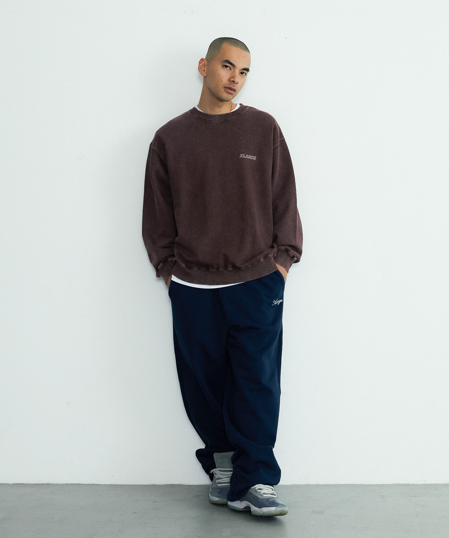 WASHED BACKSIDE OG CREWNECK SWEATSHIRT