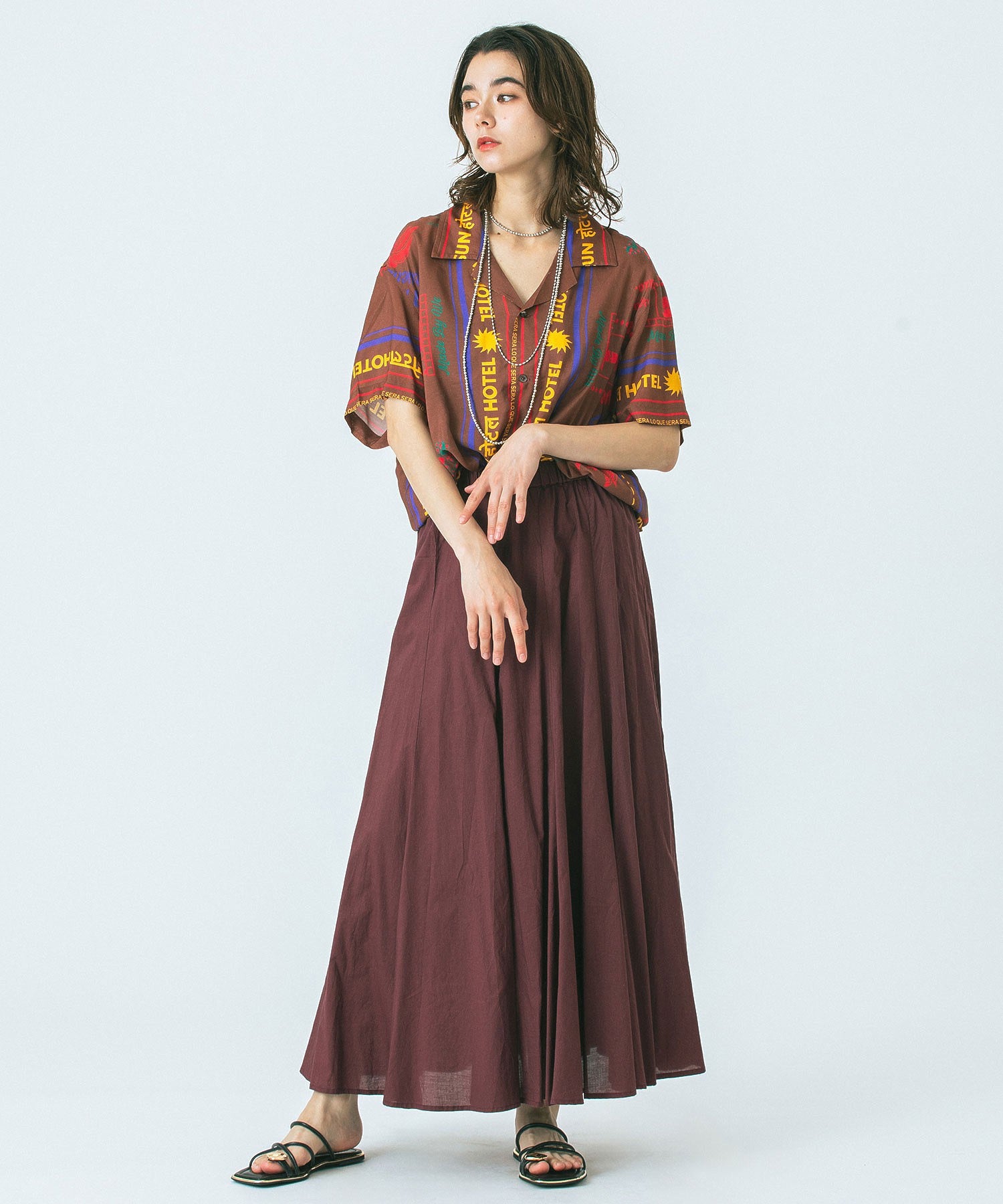 model:172cm 着用サイズ:ONE SIZE