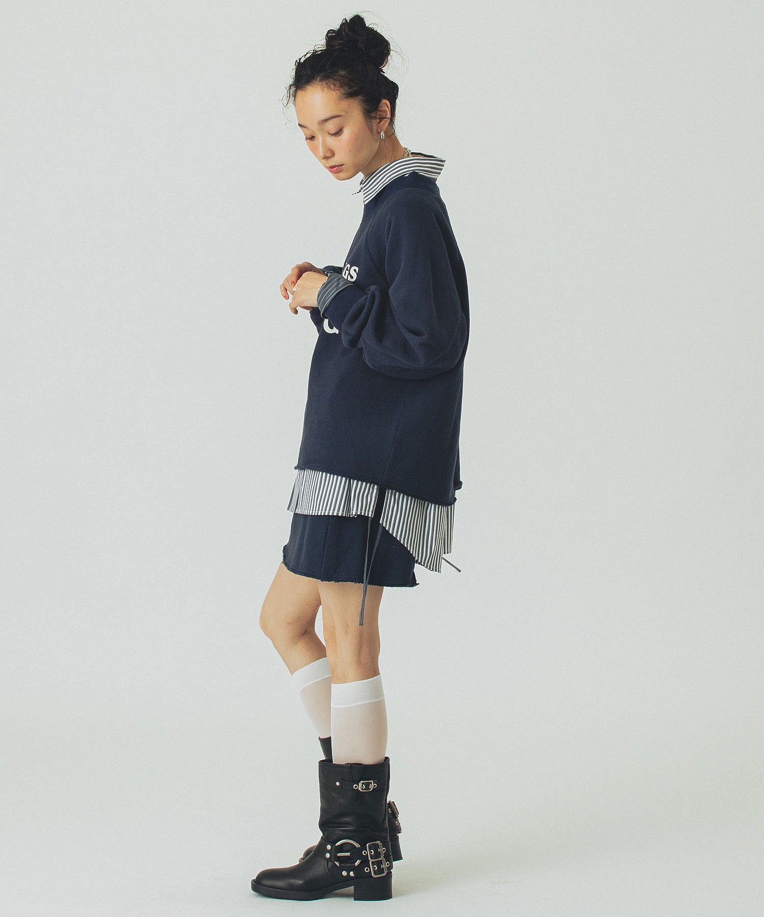 model:161cm 着用サイズ:ONE SIZE