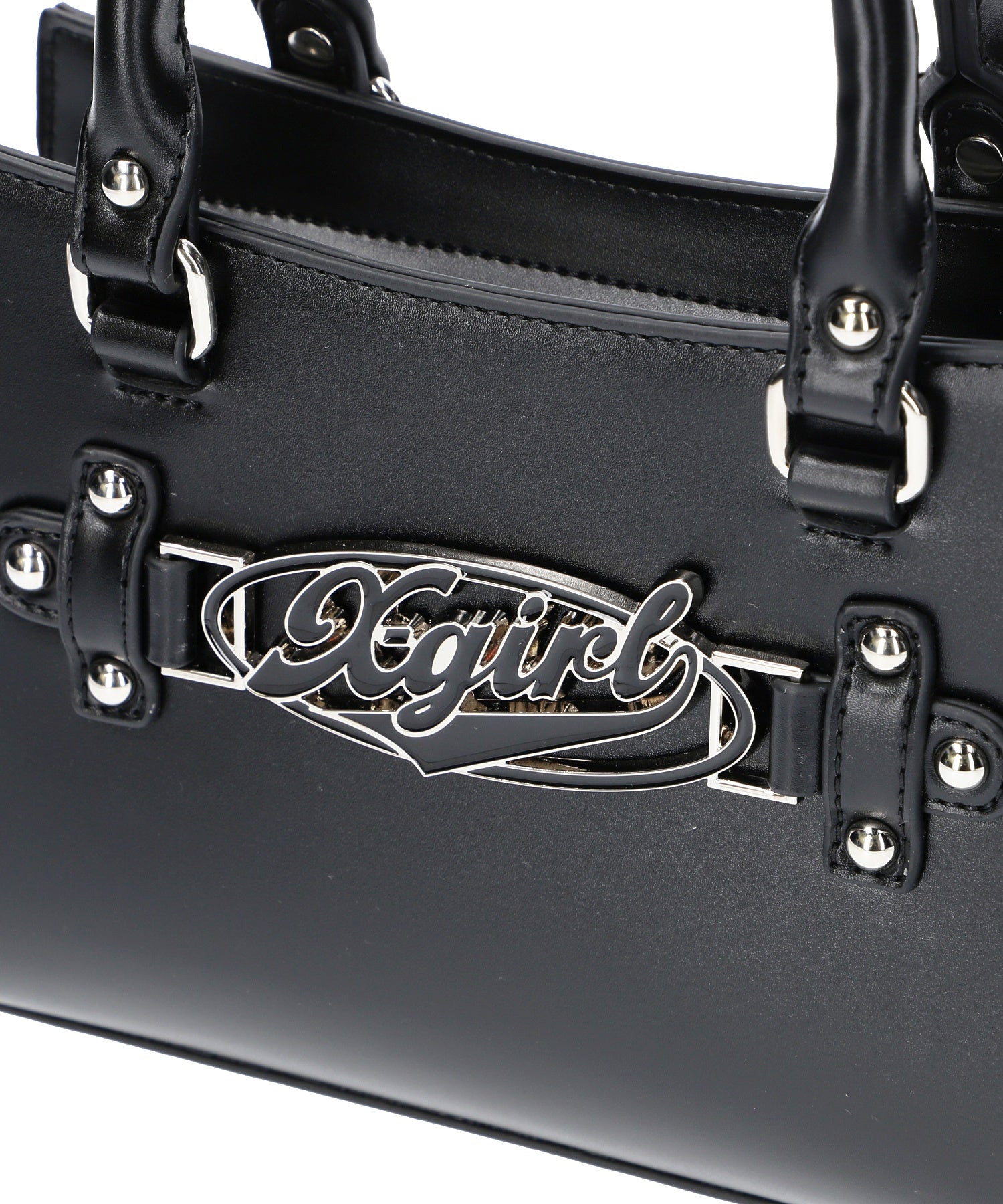 OVAL LOGO BUCKLE 2WAY SHOULDER BAG