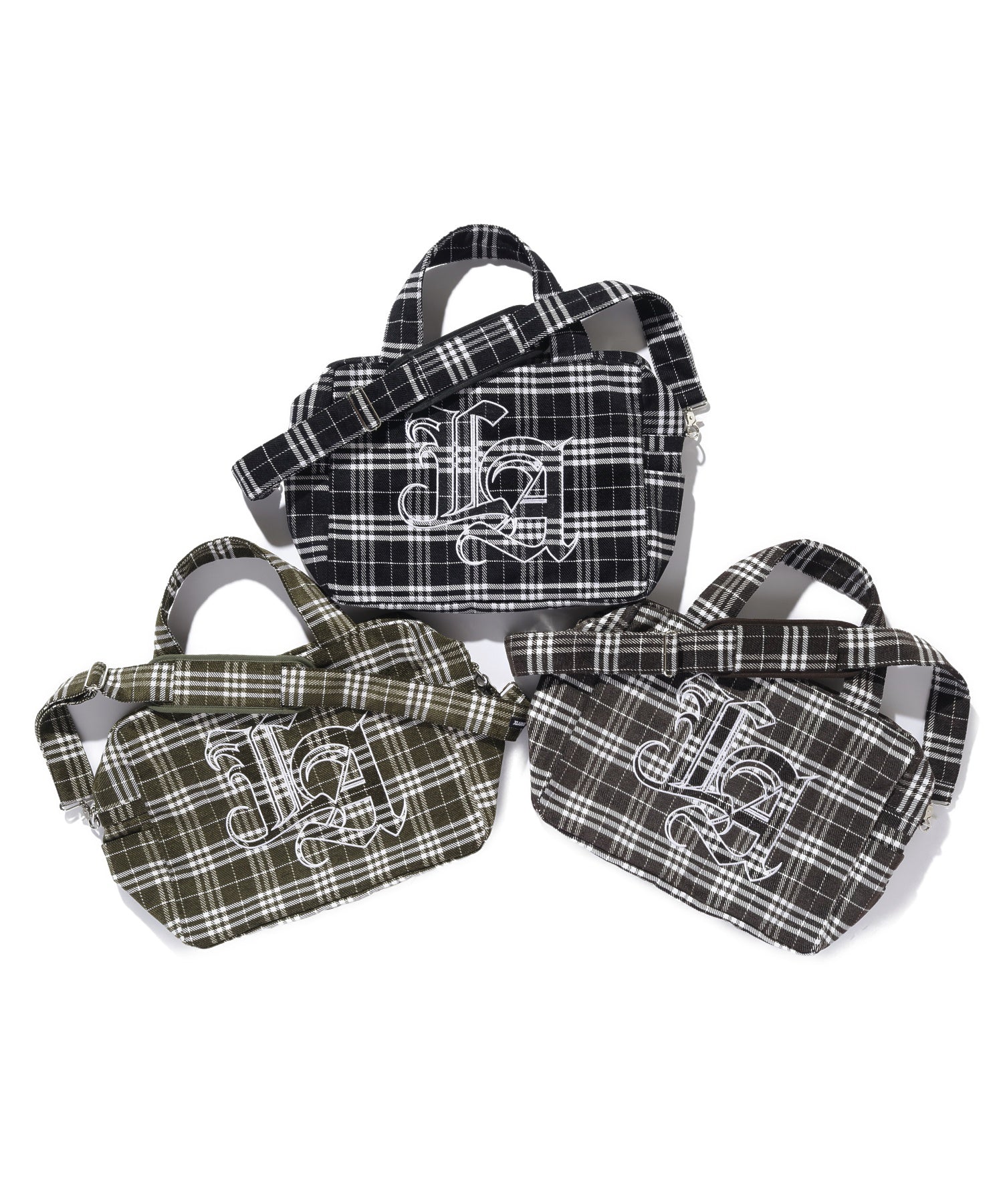 PLAID TOTE BAG