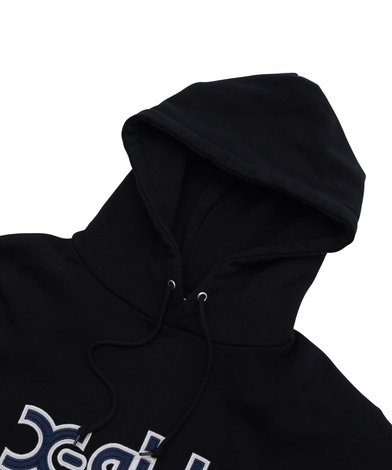 MILLS LOGO LAYERED PATCH SWEAT HOODIE