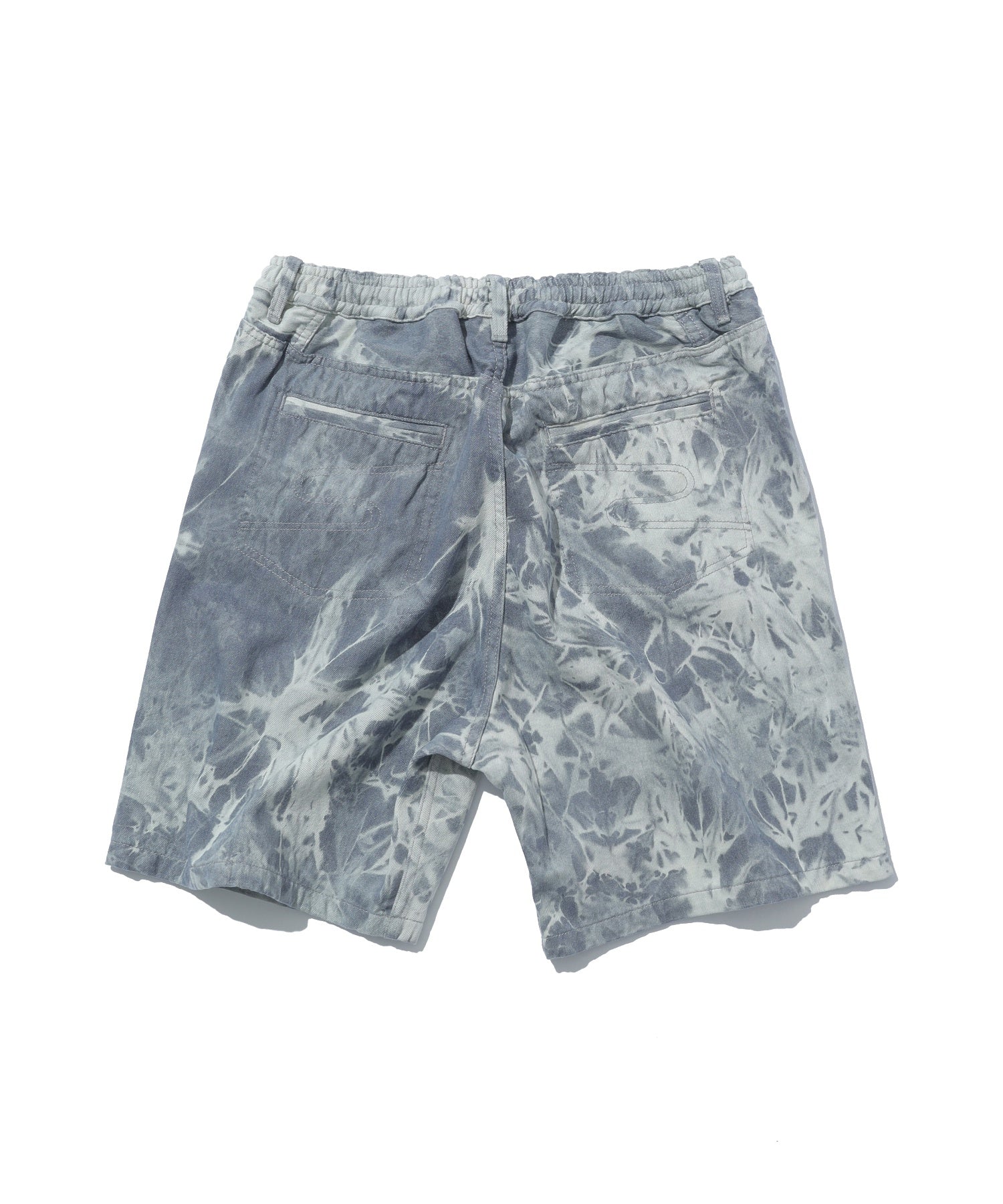 UNEVEN DYED SHORTS