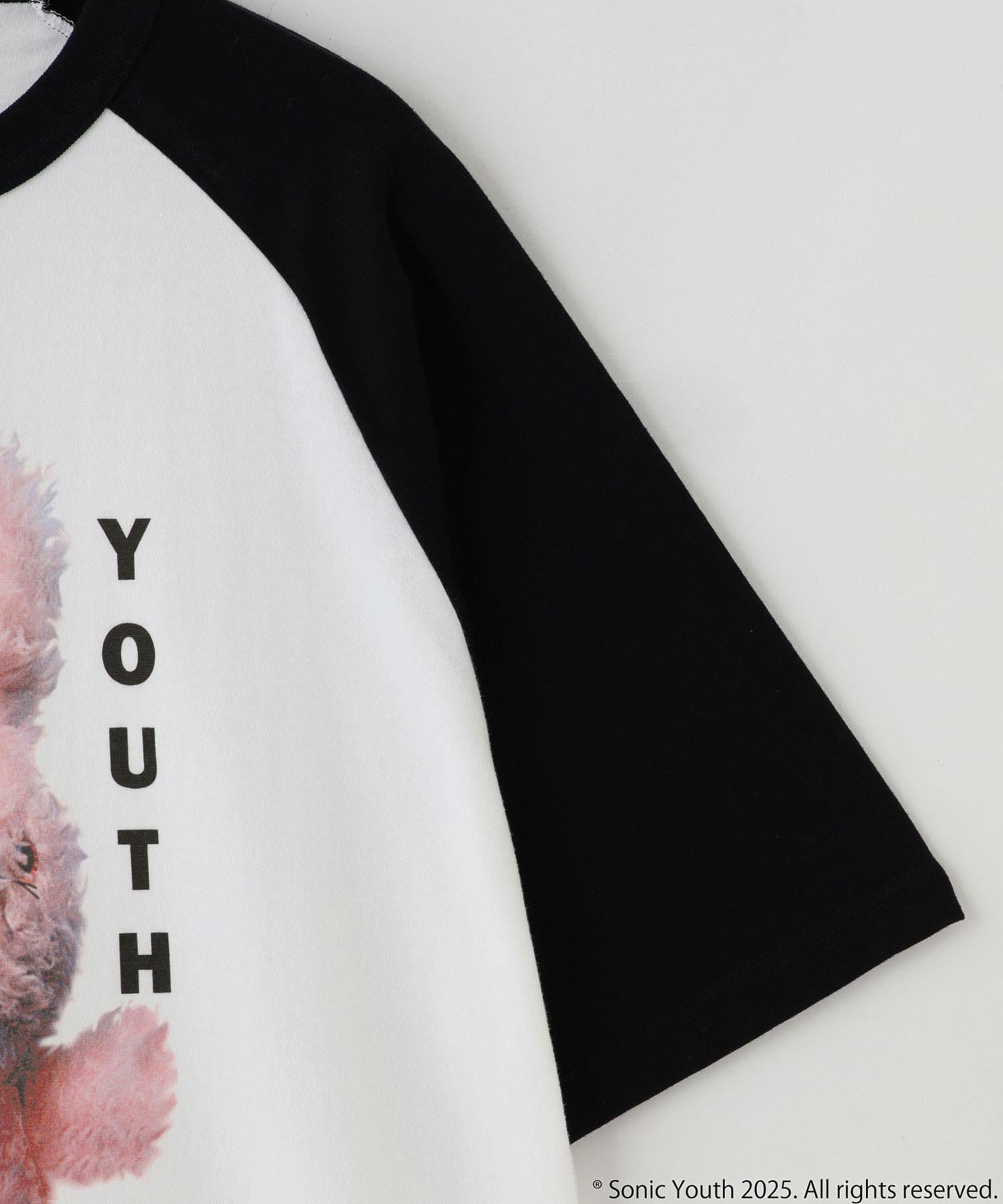 CREOLME/SONIC YOUTH RAGLAN TEE