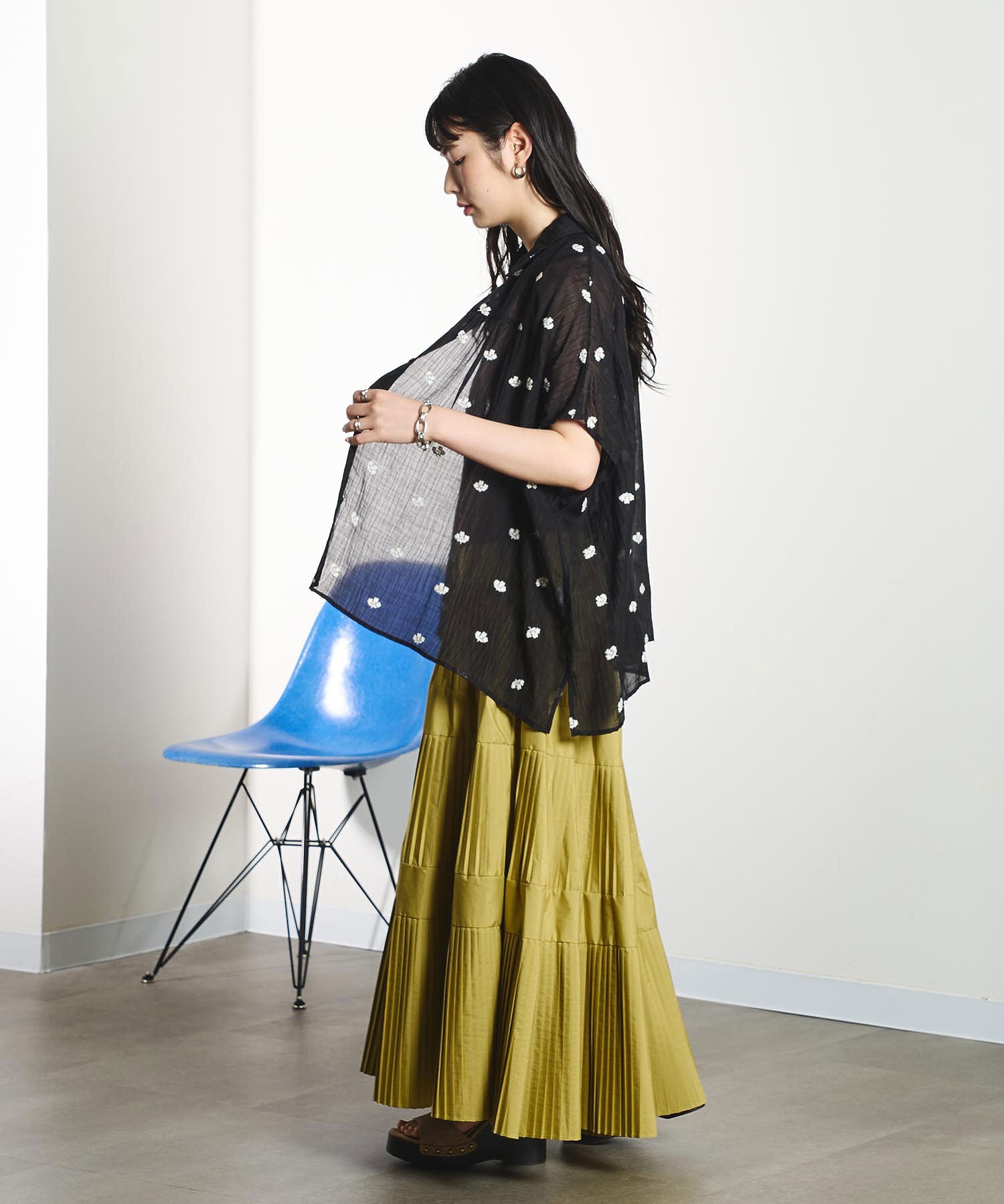model:163cm 着用サイズ:ONE SIZE