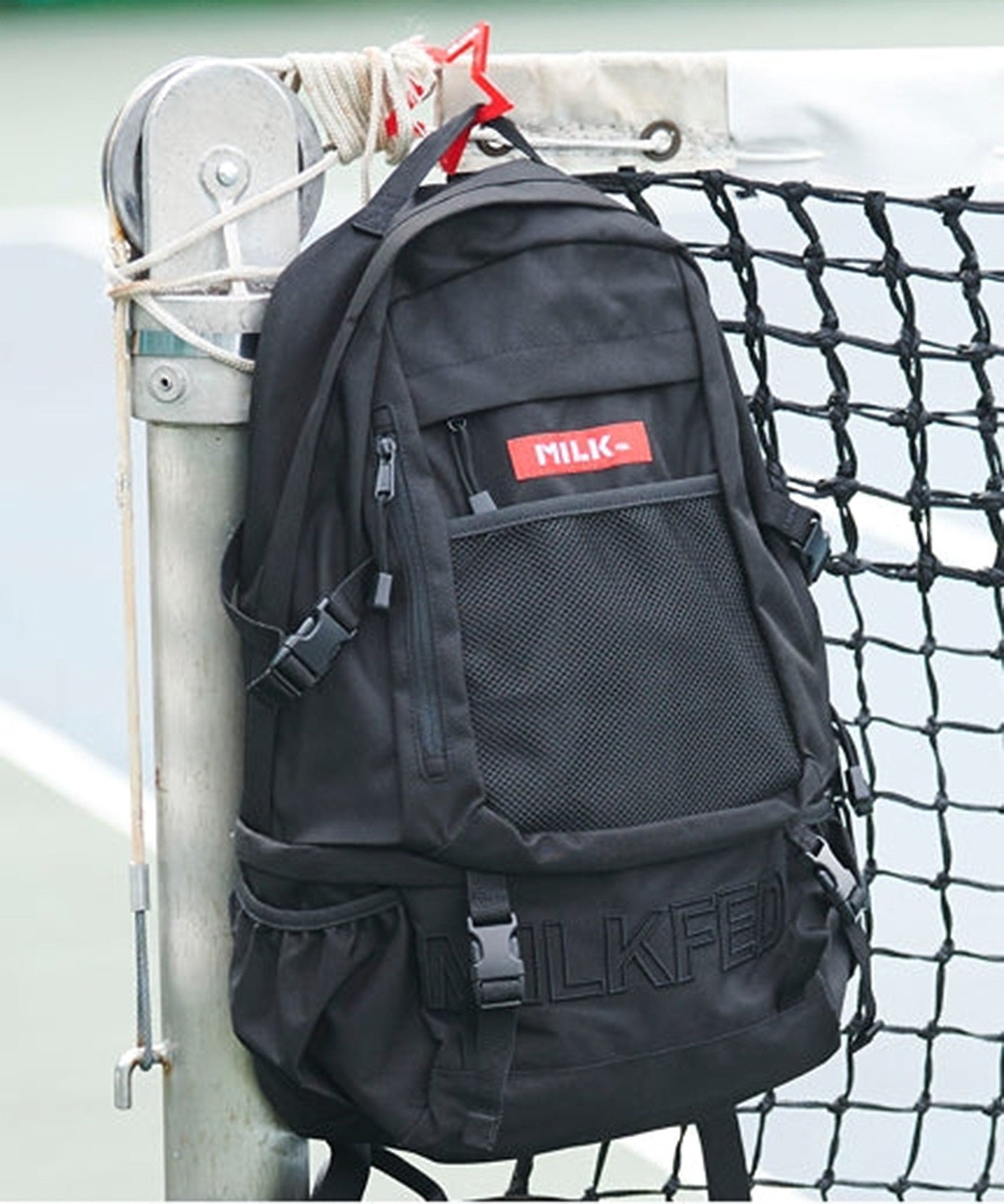 EMBROIDERY BIG BACKPACK BAR MILKFED.