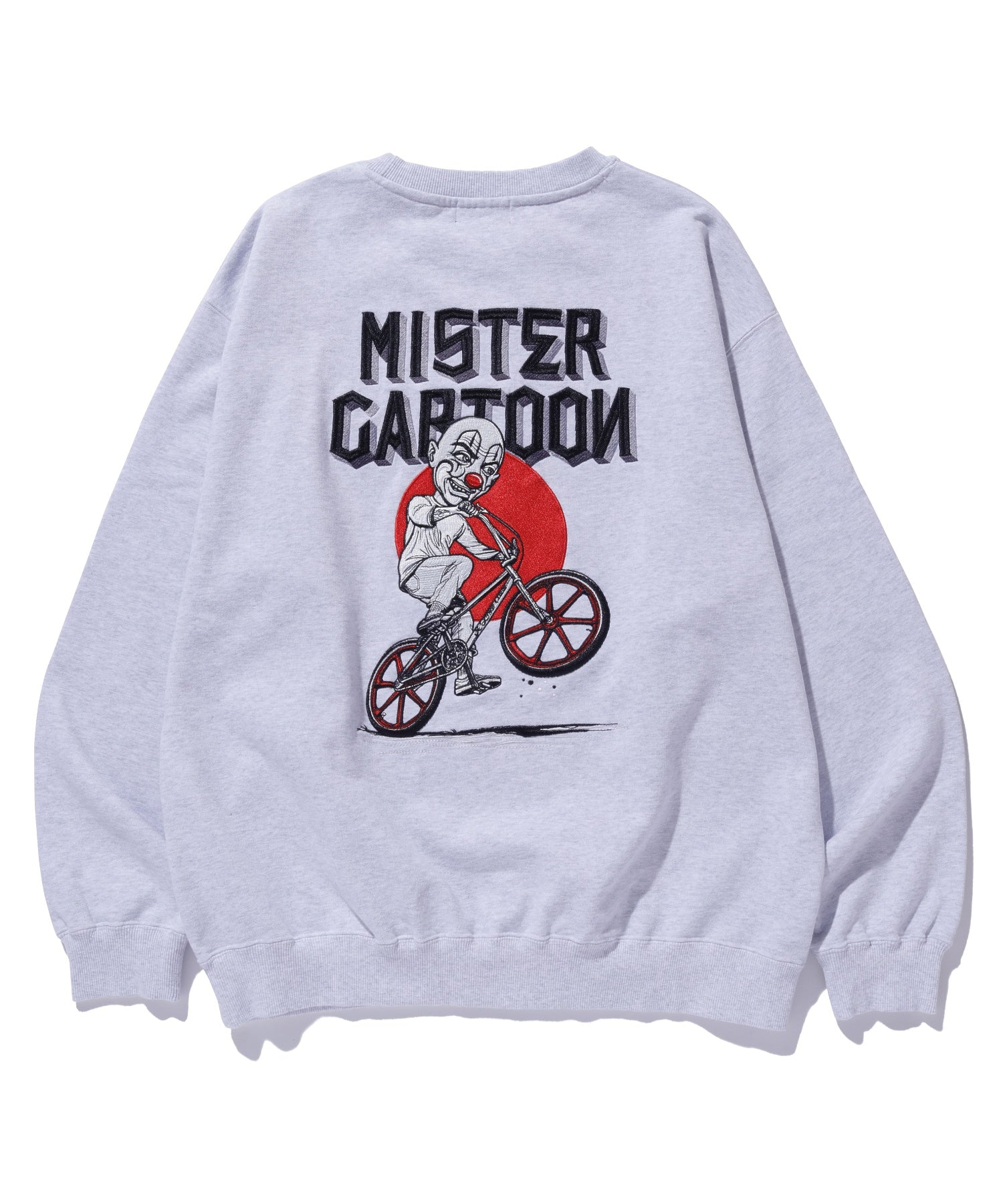 XLARGE×Mister Cartoon CREWNECK SWEAT SHIRT