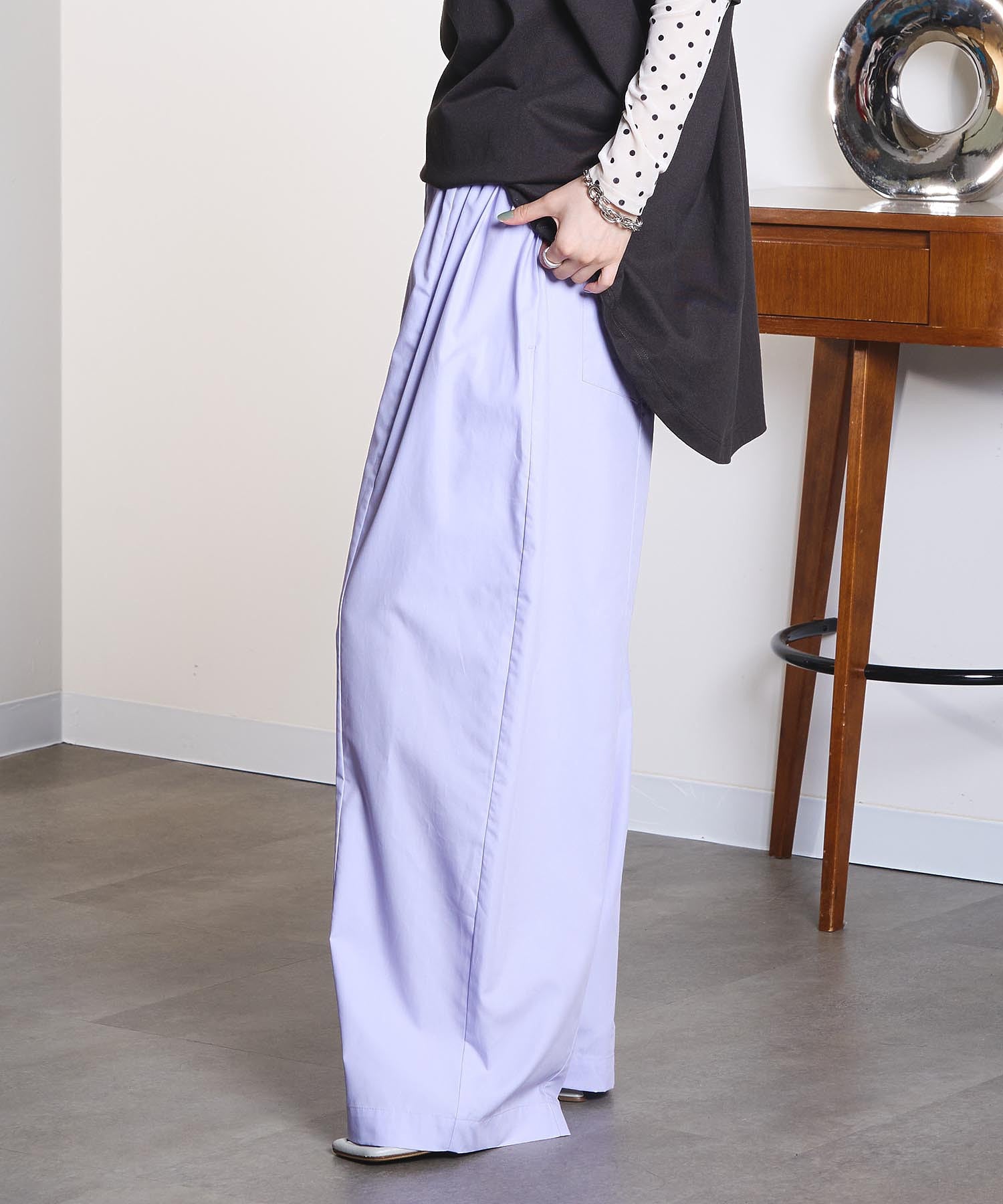 model:163cm 着用サイズ:M