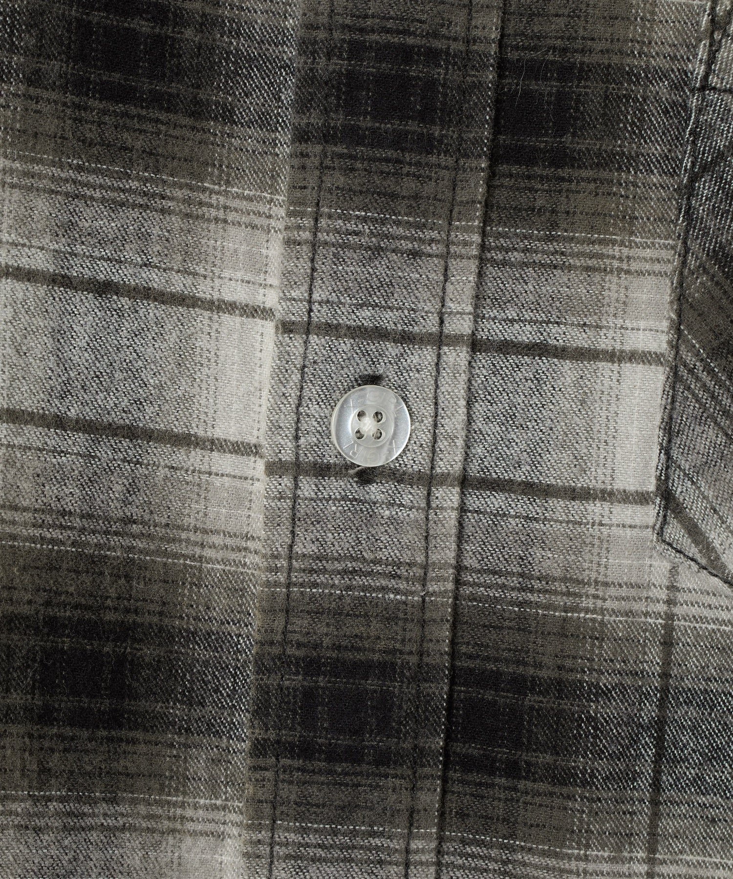 BLEACHED PLAID L/S SHIRT