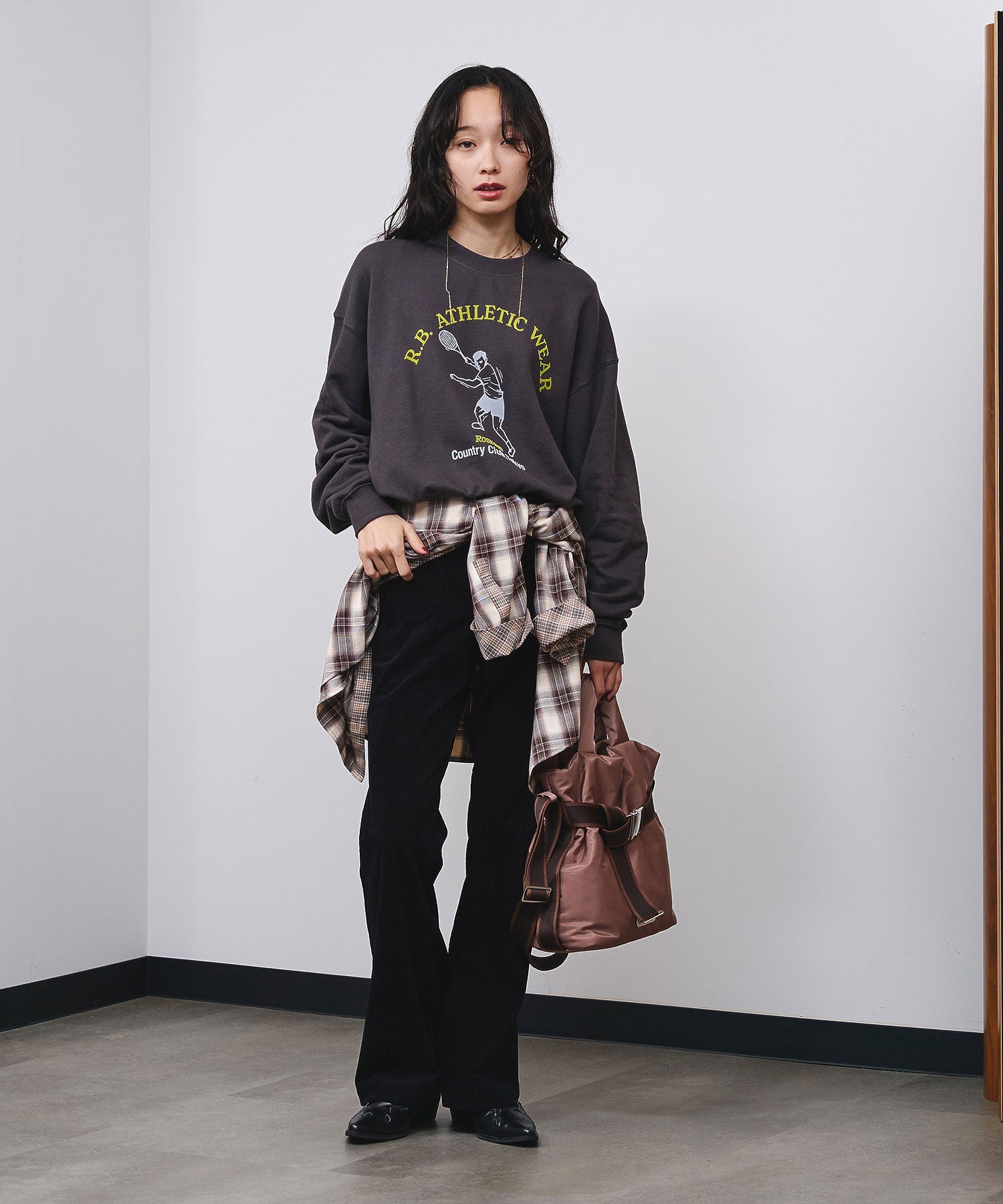 model:161cm 着用サイズ:ONE SIZE