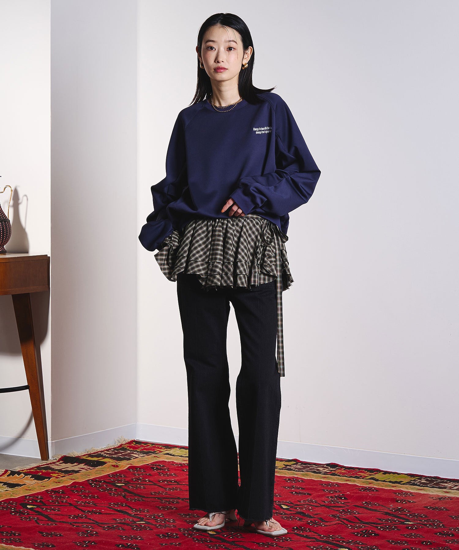 model:169cm 着用サイズ:ONE SIZE