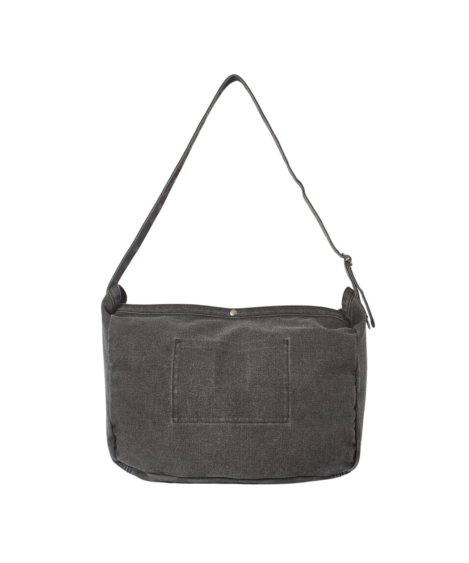 MIX FONT LOGO FADED SHOULDER BAG